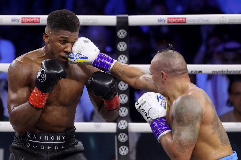 Alexander Usyk und Anthony Joshua