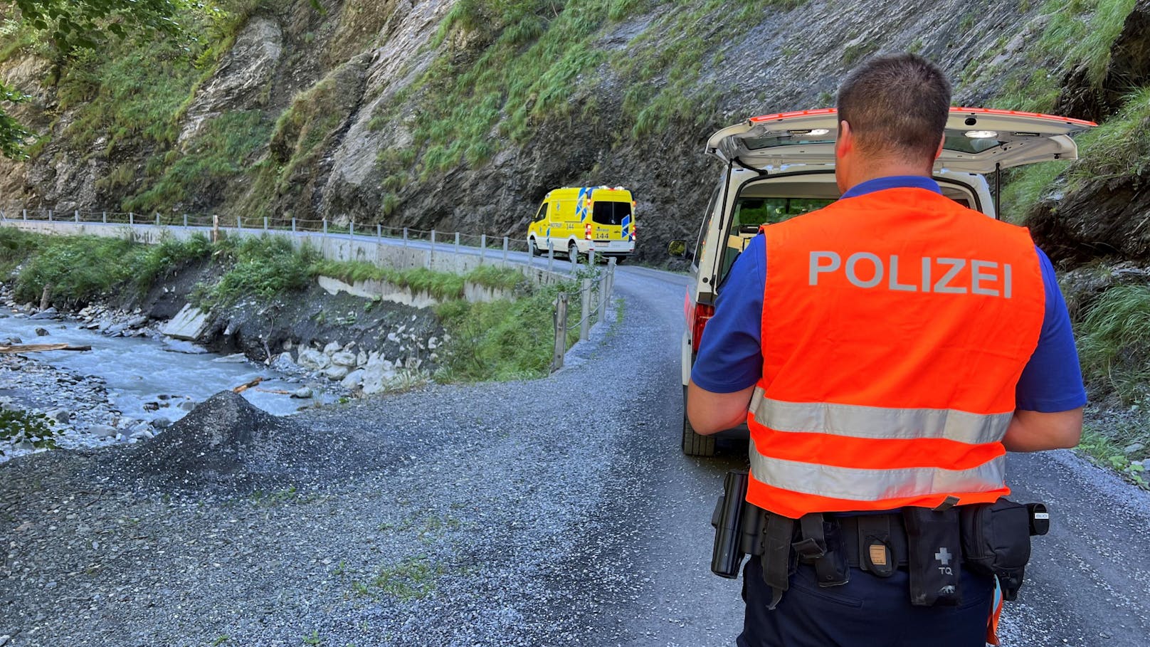 Auf der Badstraße geschah am Sonntag ein tödlicher Unfall.