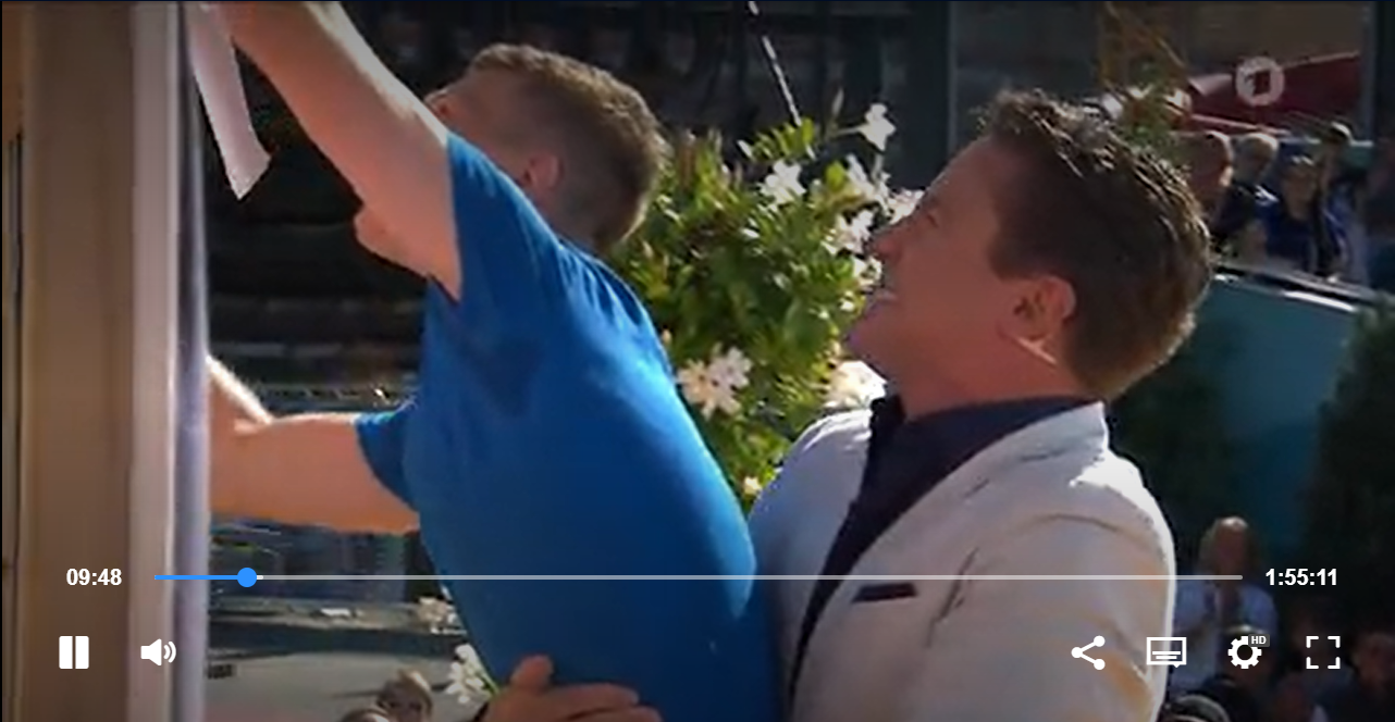 Stefan Mross beweist Stärke.