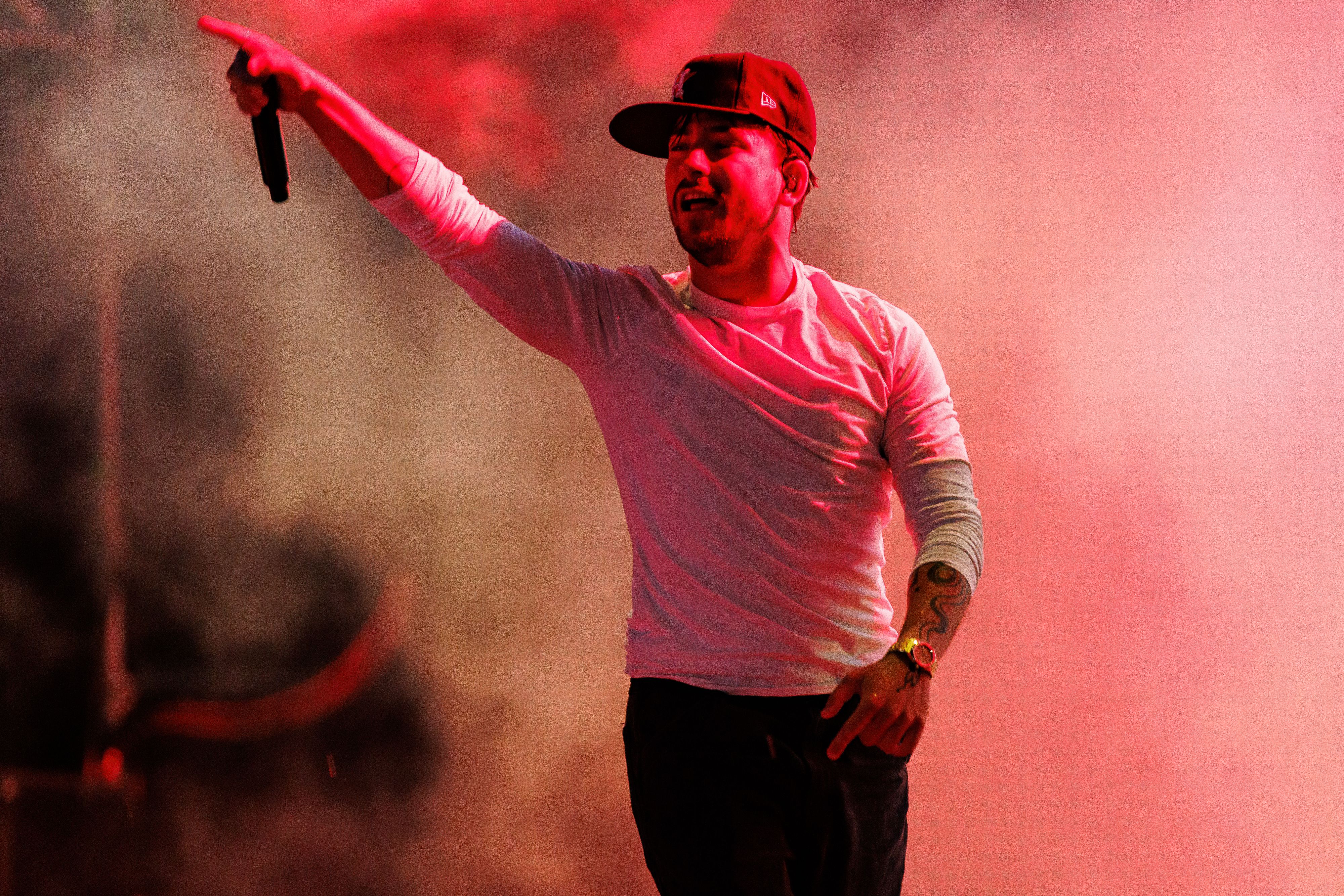 Download von www.picturedesk.com am 21.08.2022 (10:26).  ABD0001_20220821 - ST. PÖLTEN - ÖSTERREICH: Yung Hurn während eines Konzertes auf der "Green Stage" im Rahmen des "Frequency 2022" am Samstag, 20. August 2022 in St. Pölten. Das Festival findet vom 17. bis 20. August 2022 statt. - FOTO: APA/FLORIAN WIESER - 20220820_PD12602 - Rechteinfo: Rights Managed (RM)