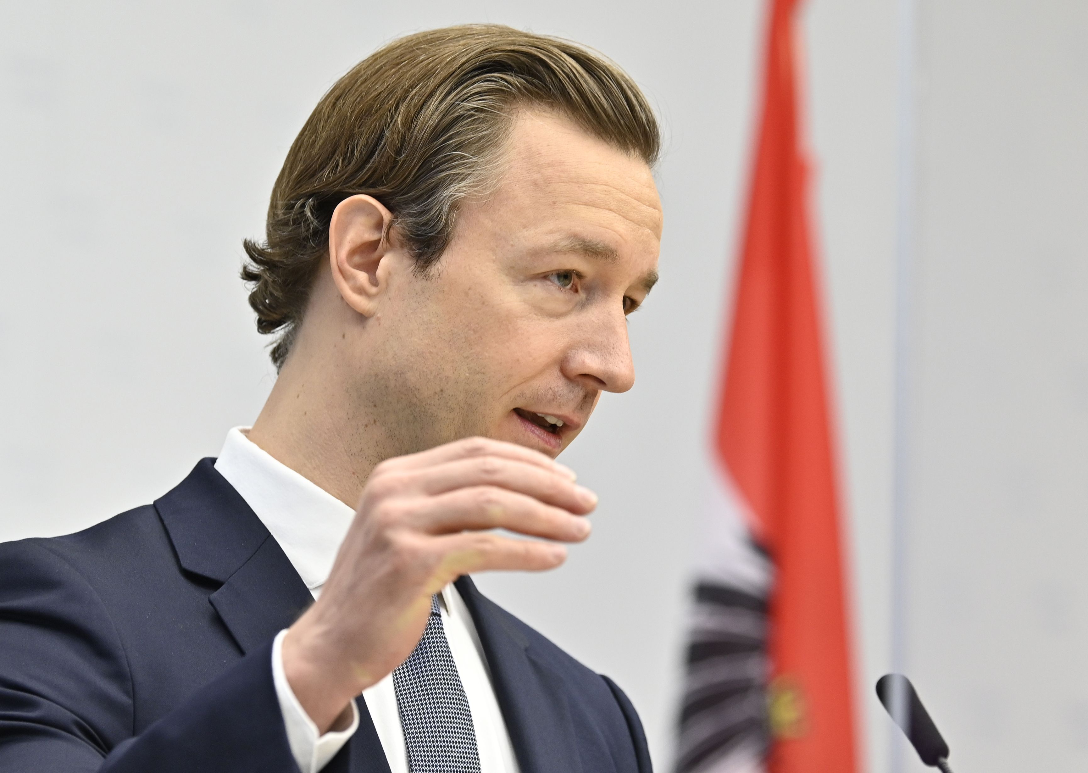 Gernot Blümel zieht um. 