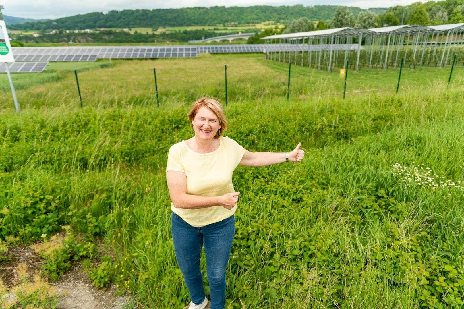 Helga Krismer will die Photovoltaik-Anlagen im Land ausbauen.