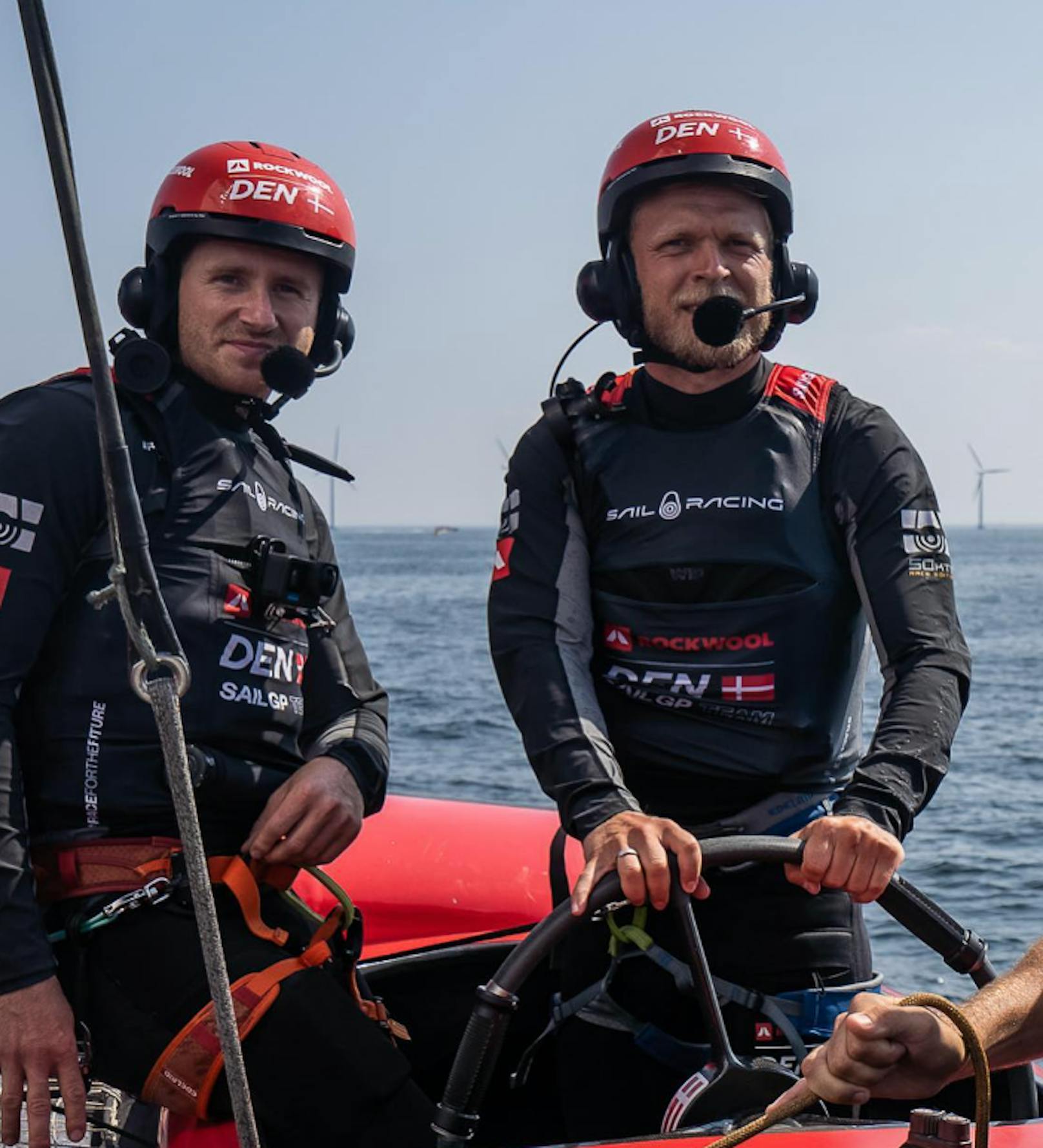 Kevin Magnussen (Haas): „K-Mag“ verbrachte viel Zeit mit Frau Louise und seiner Tochter in der Heimat, besuchte auch Team Dänemark beim SailGP in Kopenhagen und hielt natürlich fest die Daumen.