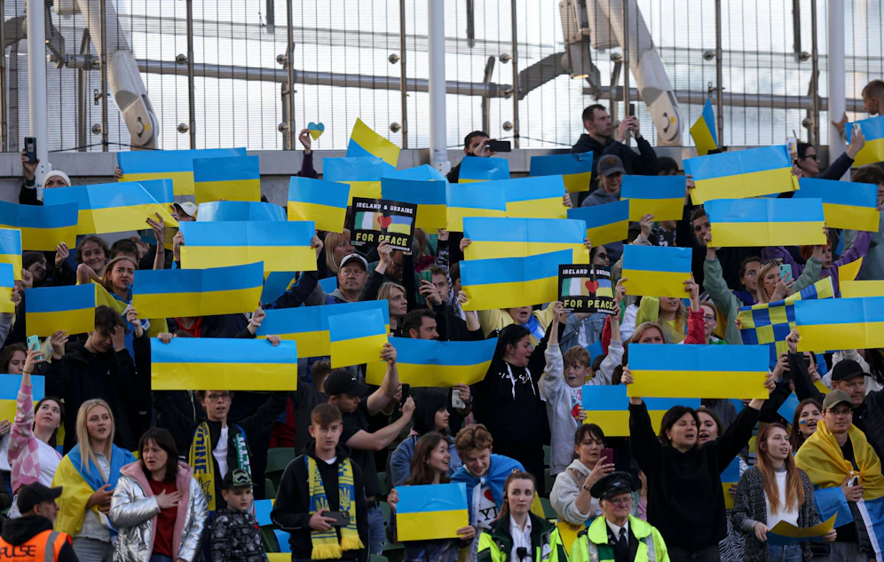 In der Ukraine startet trotz des Krieges der Ligabetrieb.