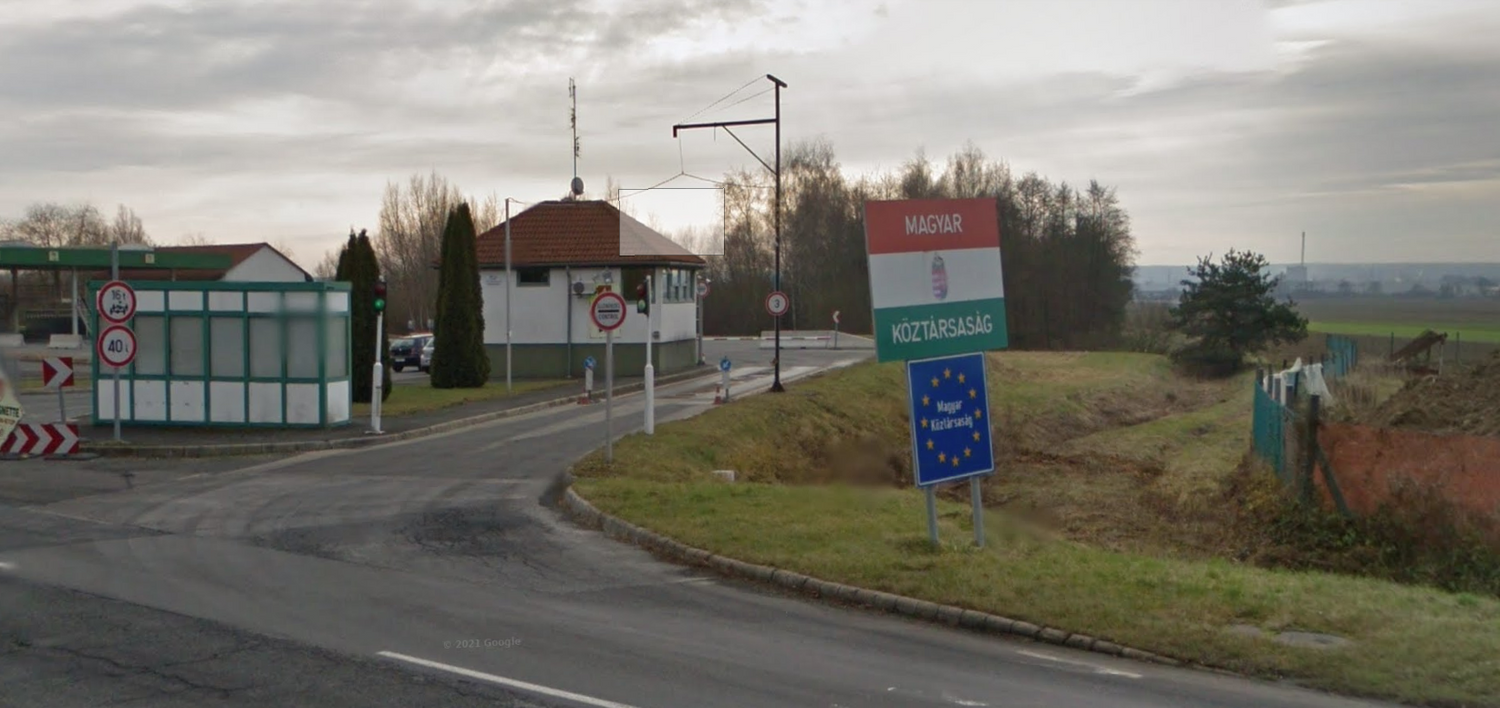 Wilde Verfolgungsjagd am ungarisch-österreichischen Grenzübergang in Mogersdorf (Bezirk Jennersdorf).