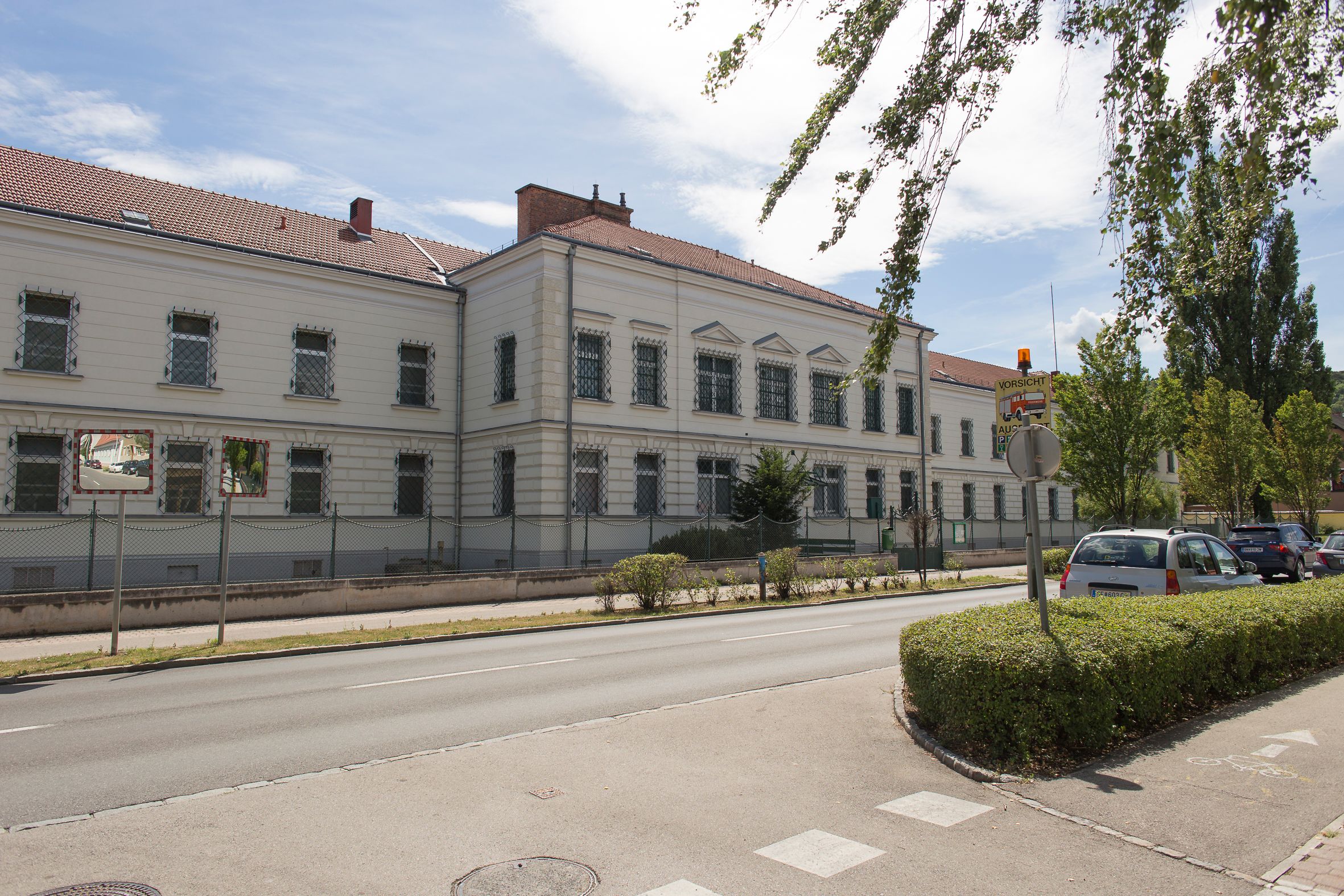 Die Justizanstalt in Hirtenberg