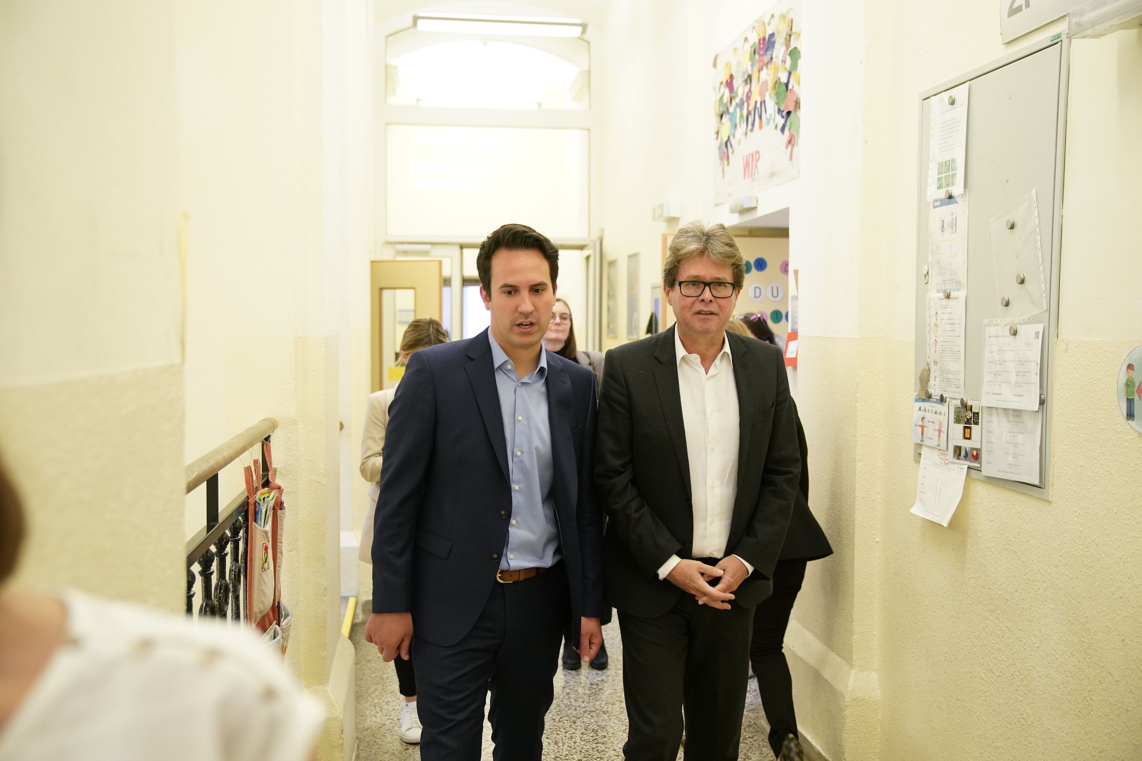 Christoph Wiederkehr und Martin Polaschek