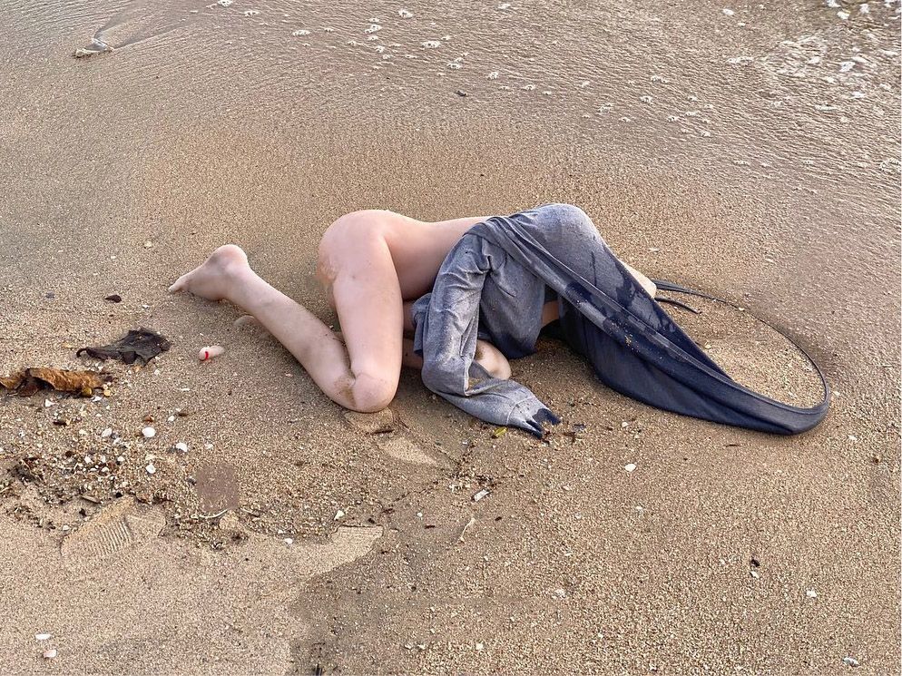 Strandbesucher hatten den 