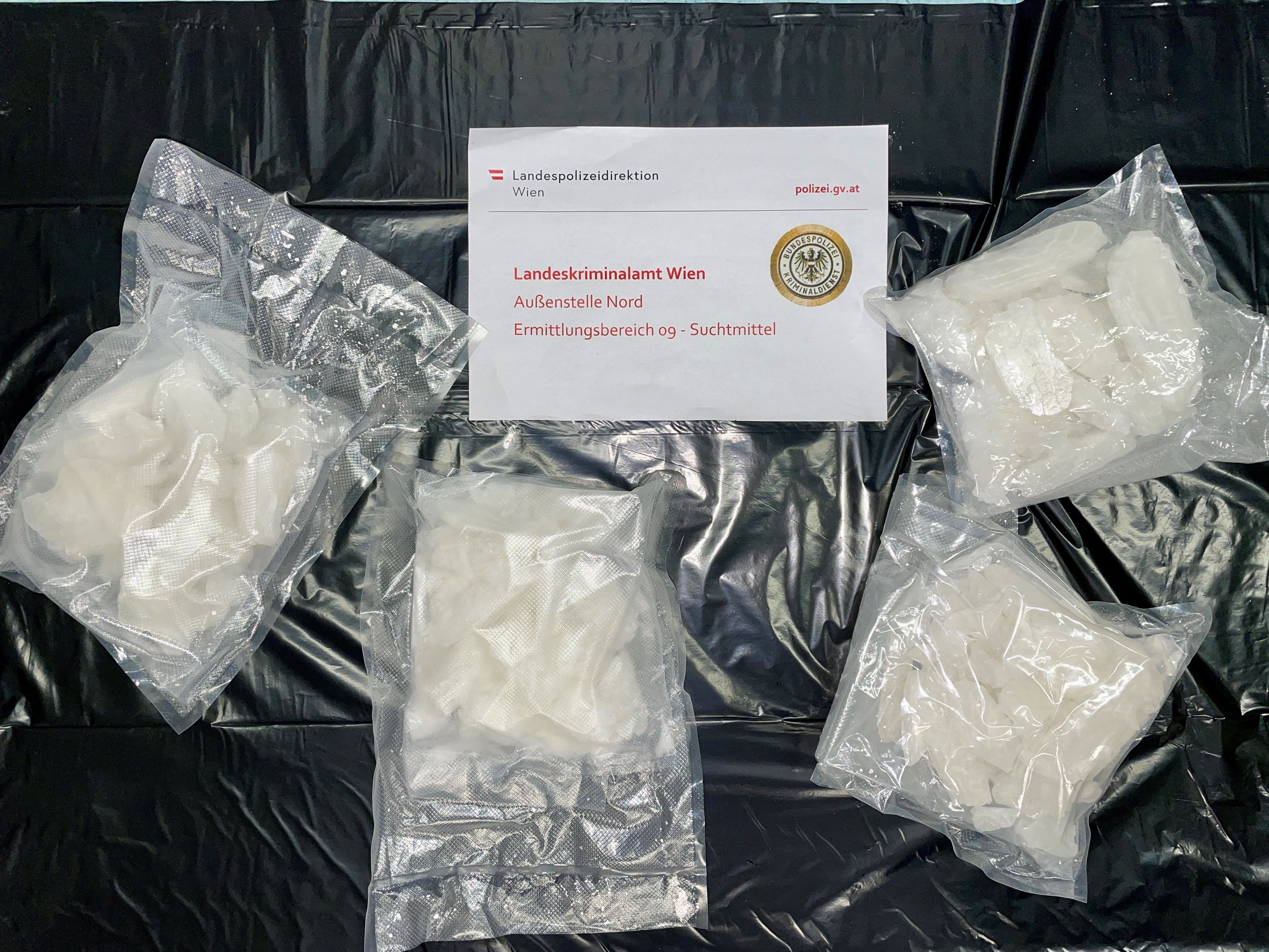 Die Polizei Wien konnte dank Domina Kokain sicherstellen, das sonst versteckt geblieben wäre.