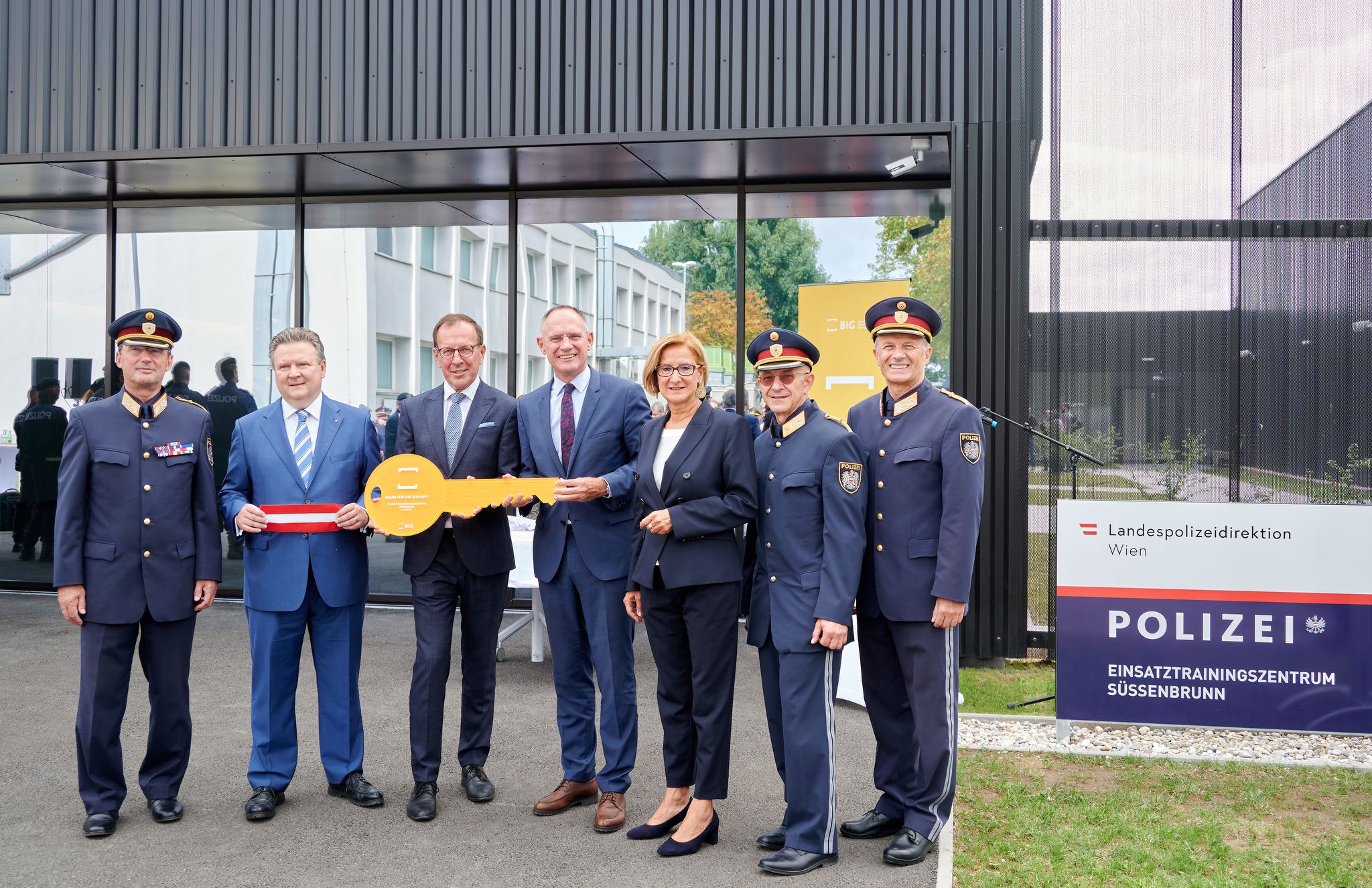Eröffnung des ETZ in Süßenbrunn.