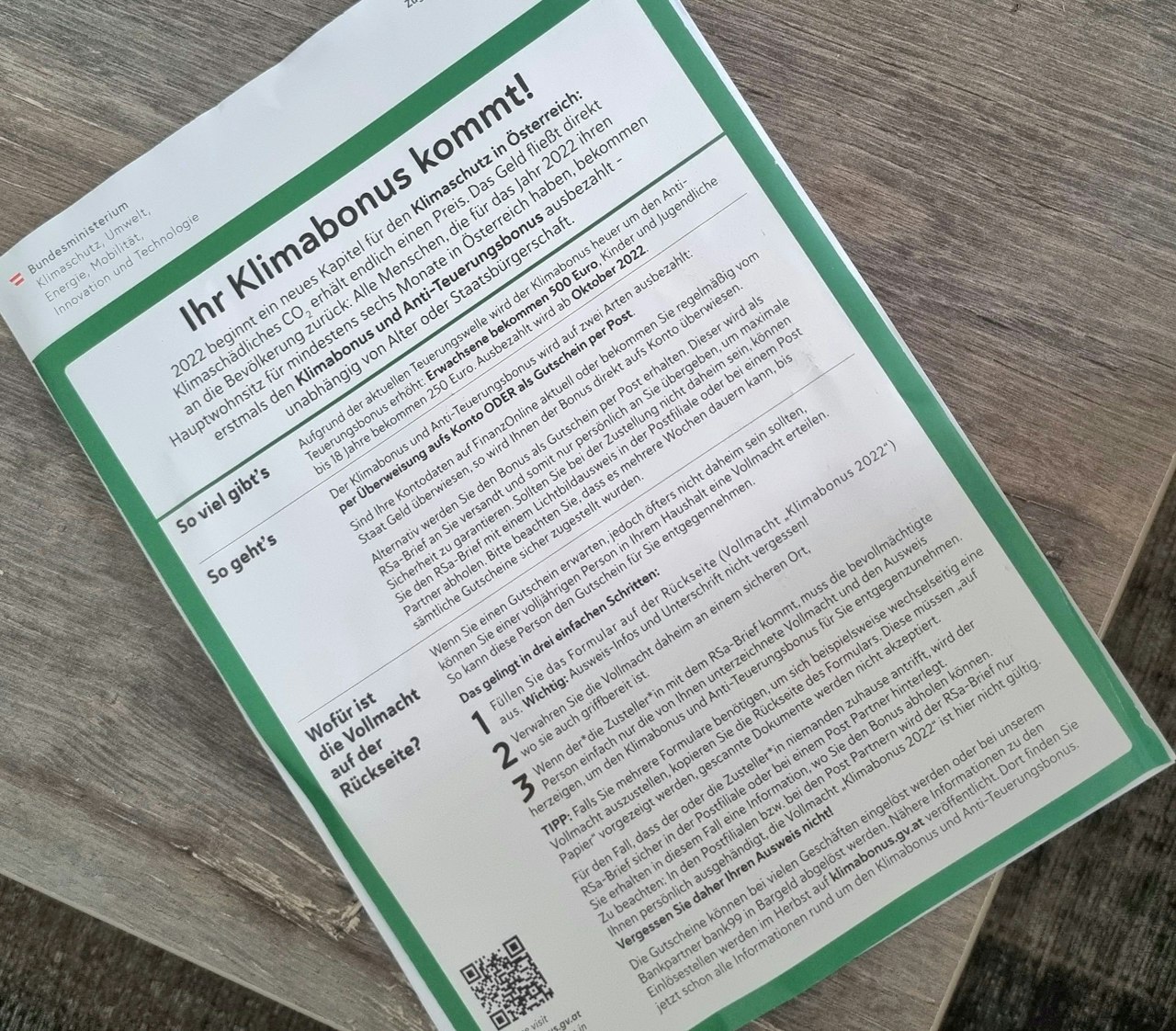 Heute.at - Dieser Brief verrät, wie Familien 1.500 Euro bekommen