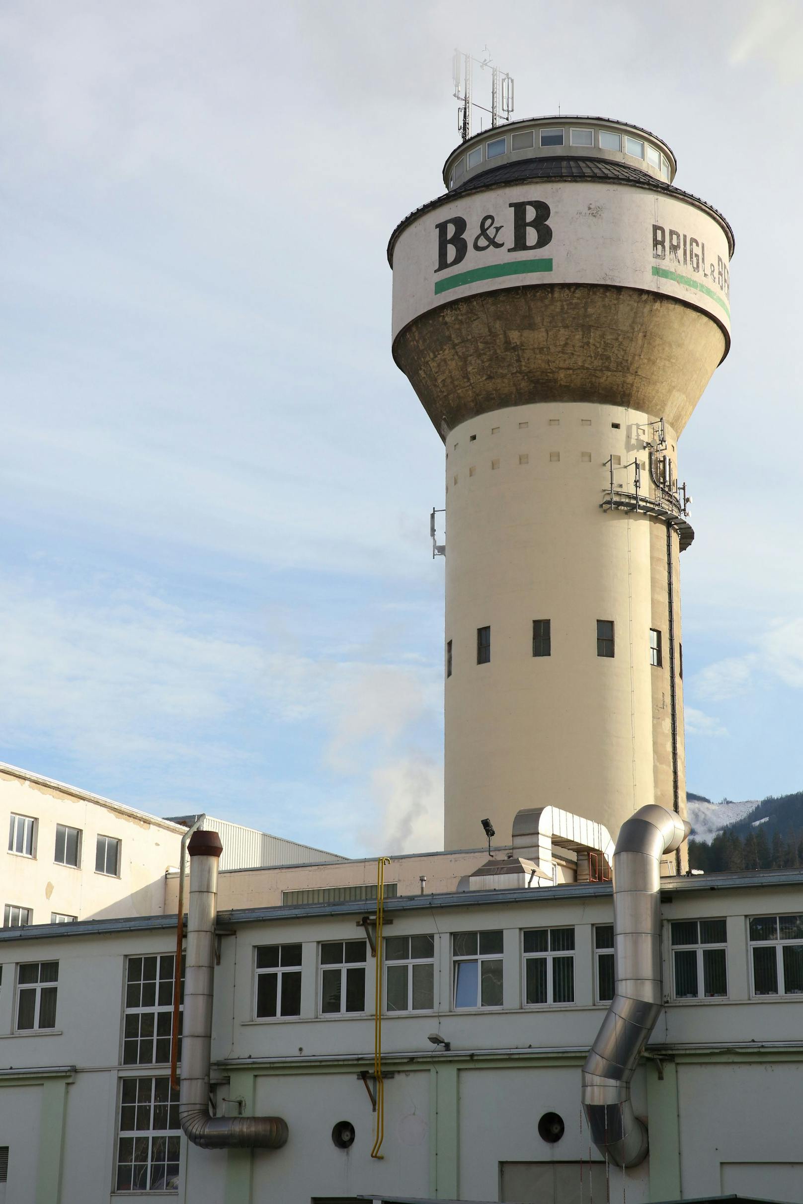 Blick in den steirischen Standort der Papierfabrik B&B, Brigl & Bergmeister, in Niklasdorf. Archivbilder 2015.