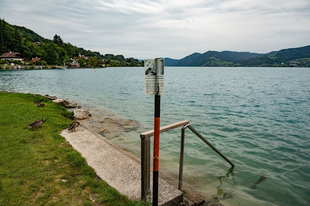 Die 54-Jährige verstarb noch am Ufer. Zuvor hatte sie in der Tiefe gesundheitliche Probleme bekommen.