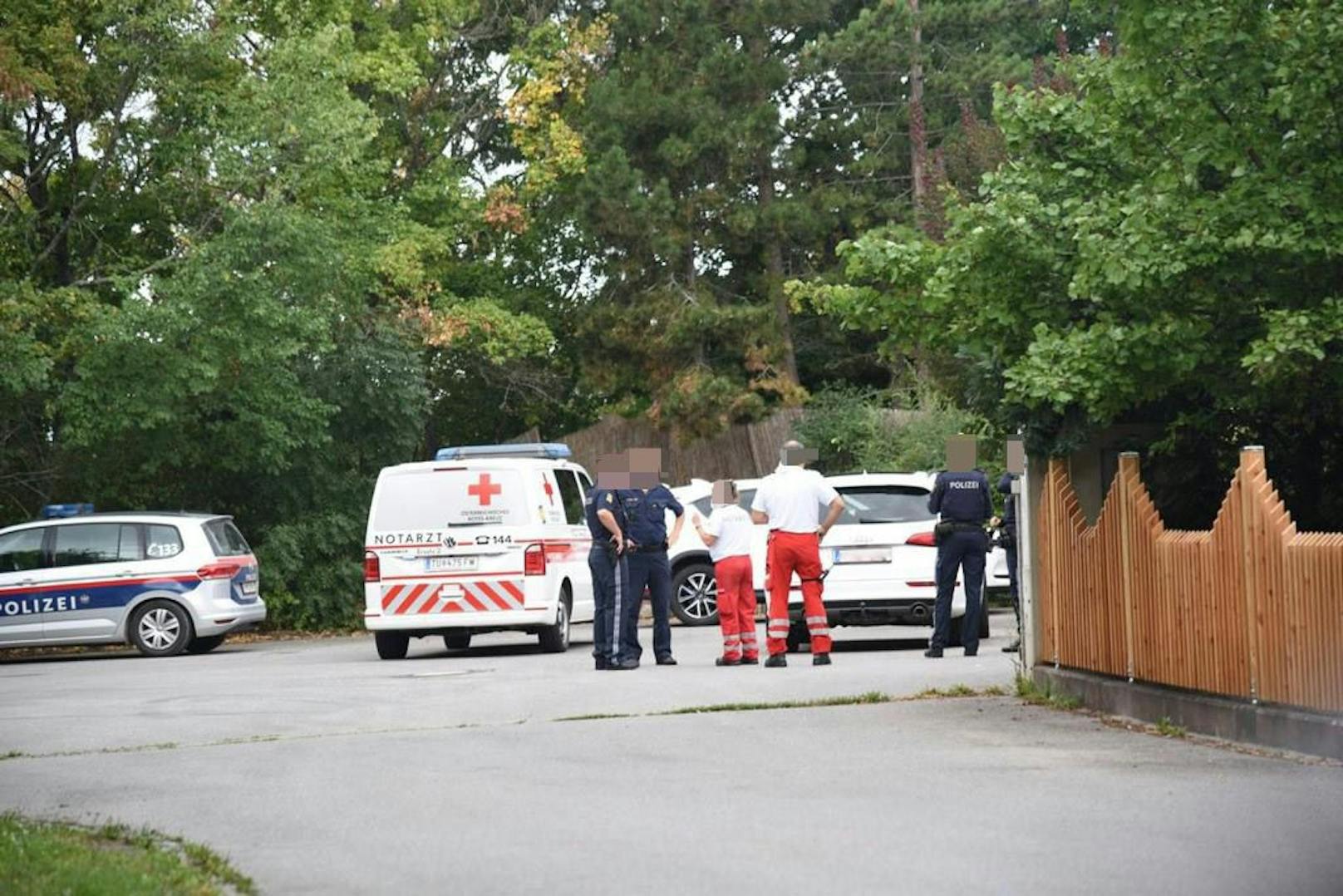 Tatort: Ruhige Siedlung in Oberwaltersdorf