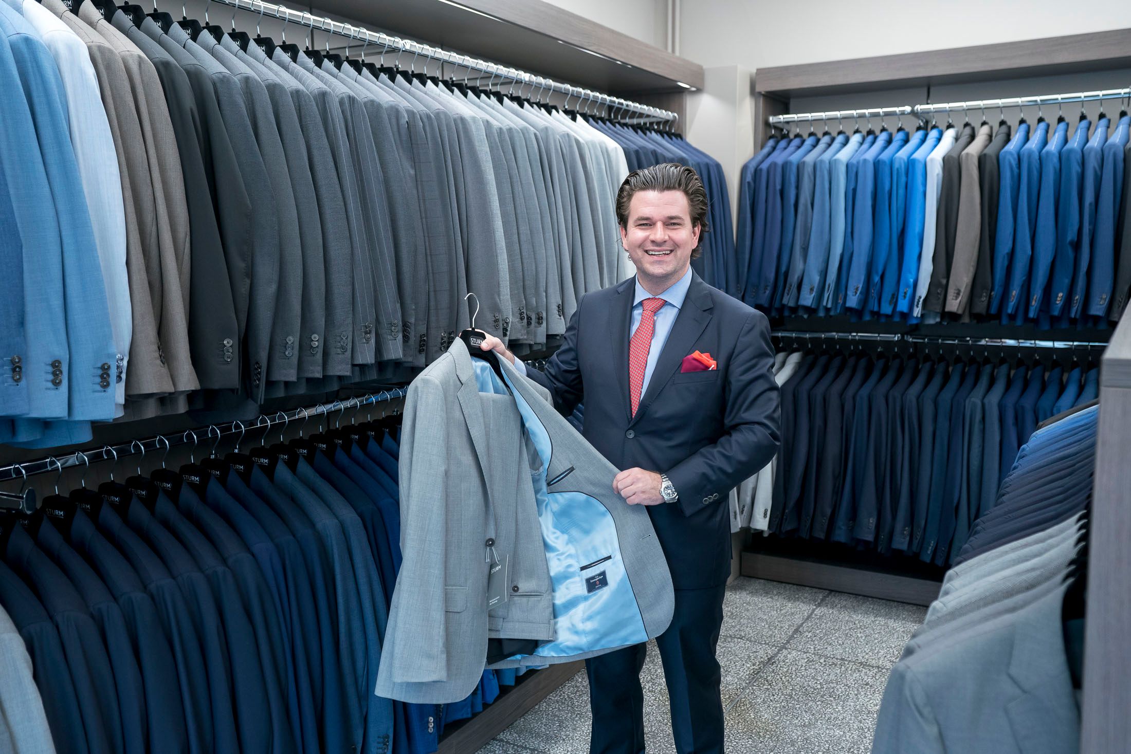 Martin Sturm vom Herrenausstatter 