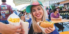 Streetfood-Festival campiert auf der Donauinsel