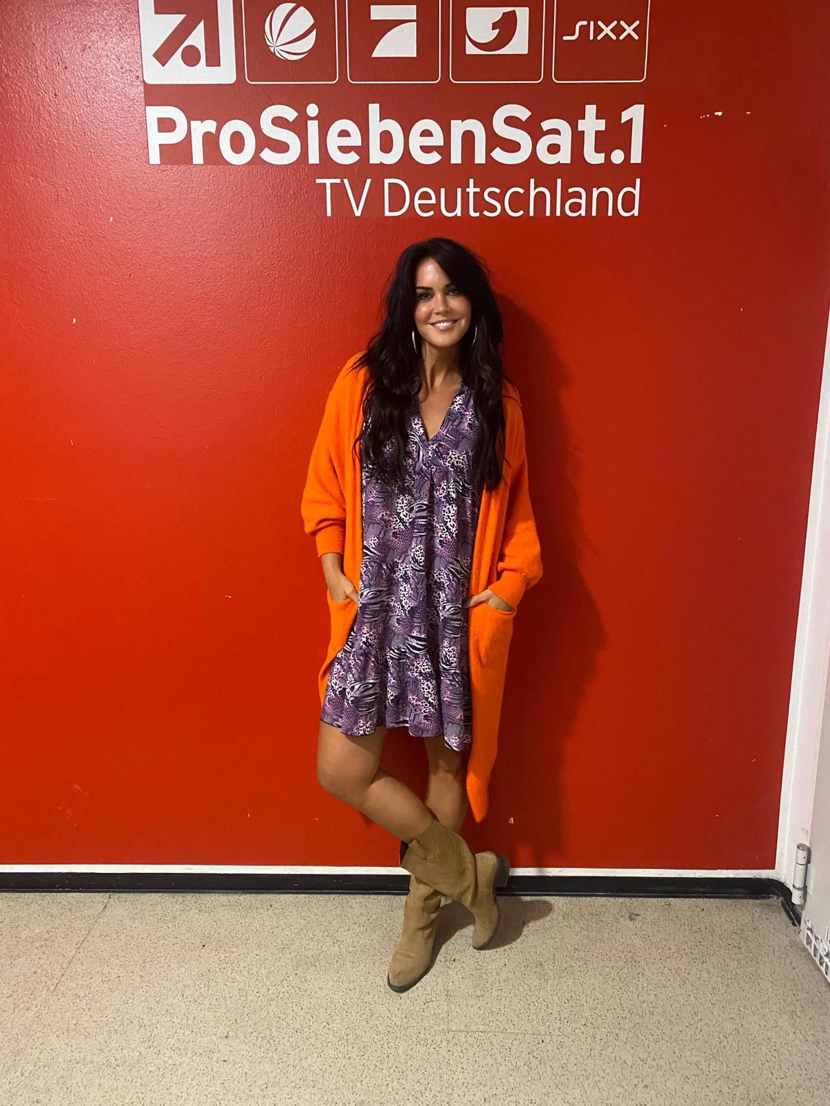 "Ich bin die Neue bei SAT.1", freut sich Martina Reuter