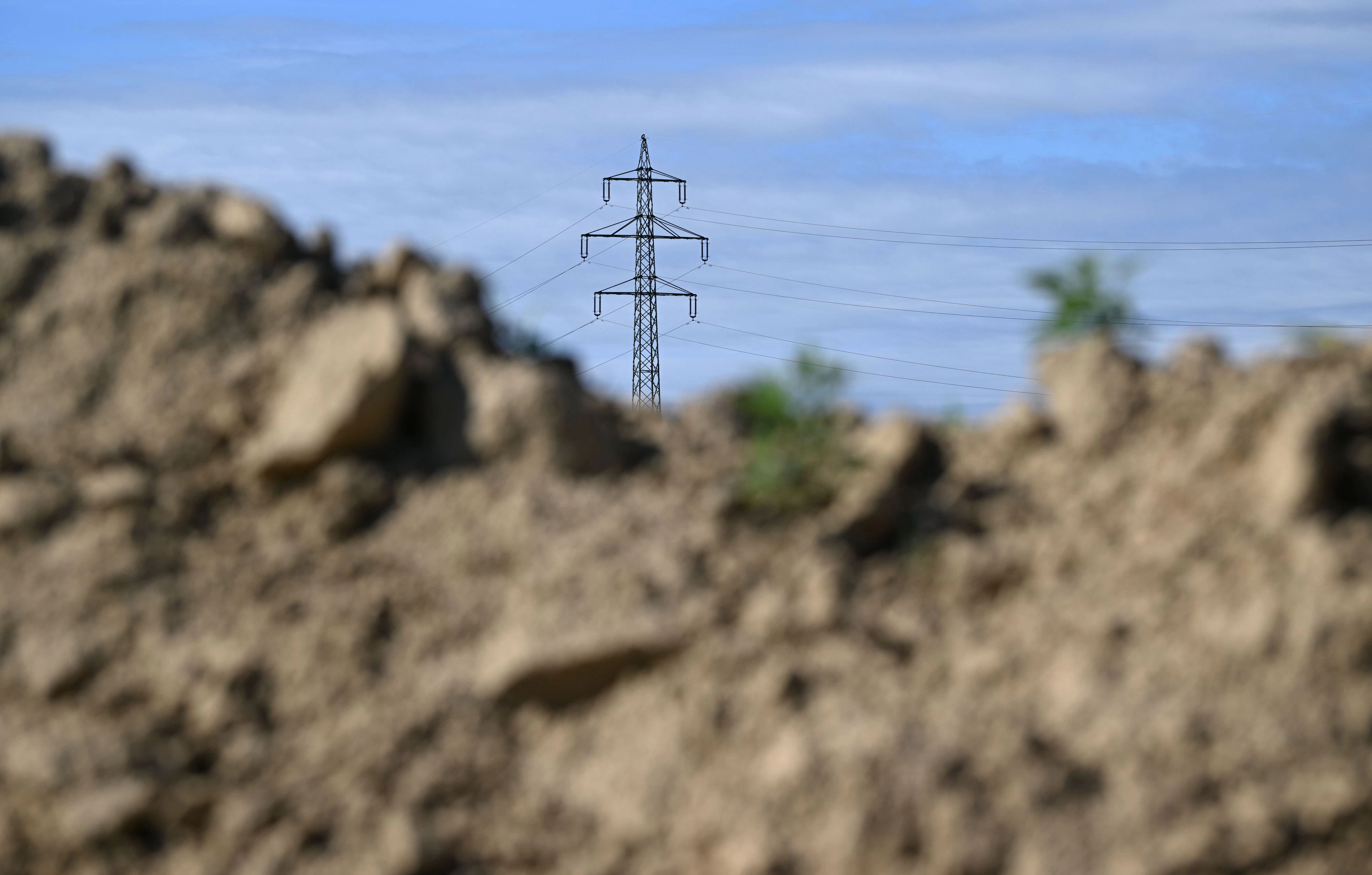 Die Dürre hat die Stromversorgung in Österreich beeinflusst. 