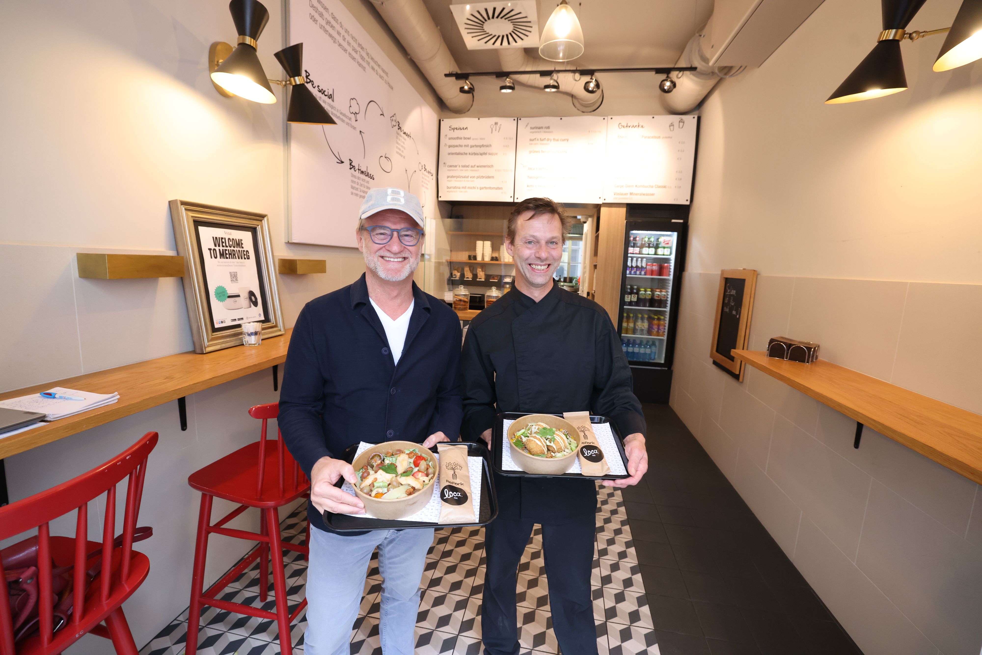 Loca-Inhaber&nbsp;Jörg Spreitzer und Chefkoch Kimberly van Ieperen adaptieren das Fine Dining-Konzept für ihre neues Innenstadt-Deli.