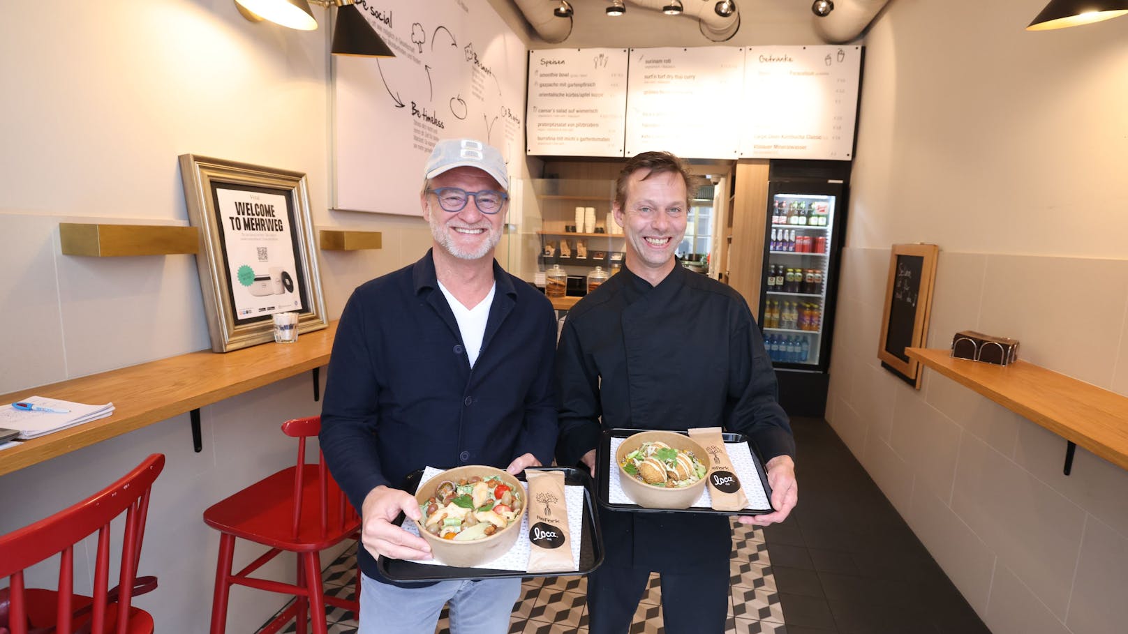 Loca-Inhaber&nbsp;Jörg Spreitzer und Chefkoch Kimberly van Ieperen adaptieren das Fine Dining-Konzept für ihre neues Innenstadt-Deli.