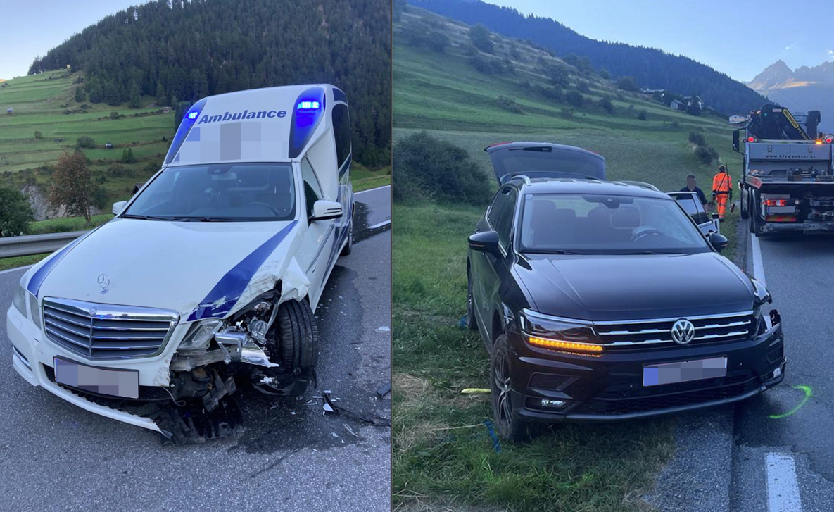 Die Hatz endete erst an einem Rettungswagen.
