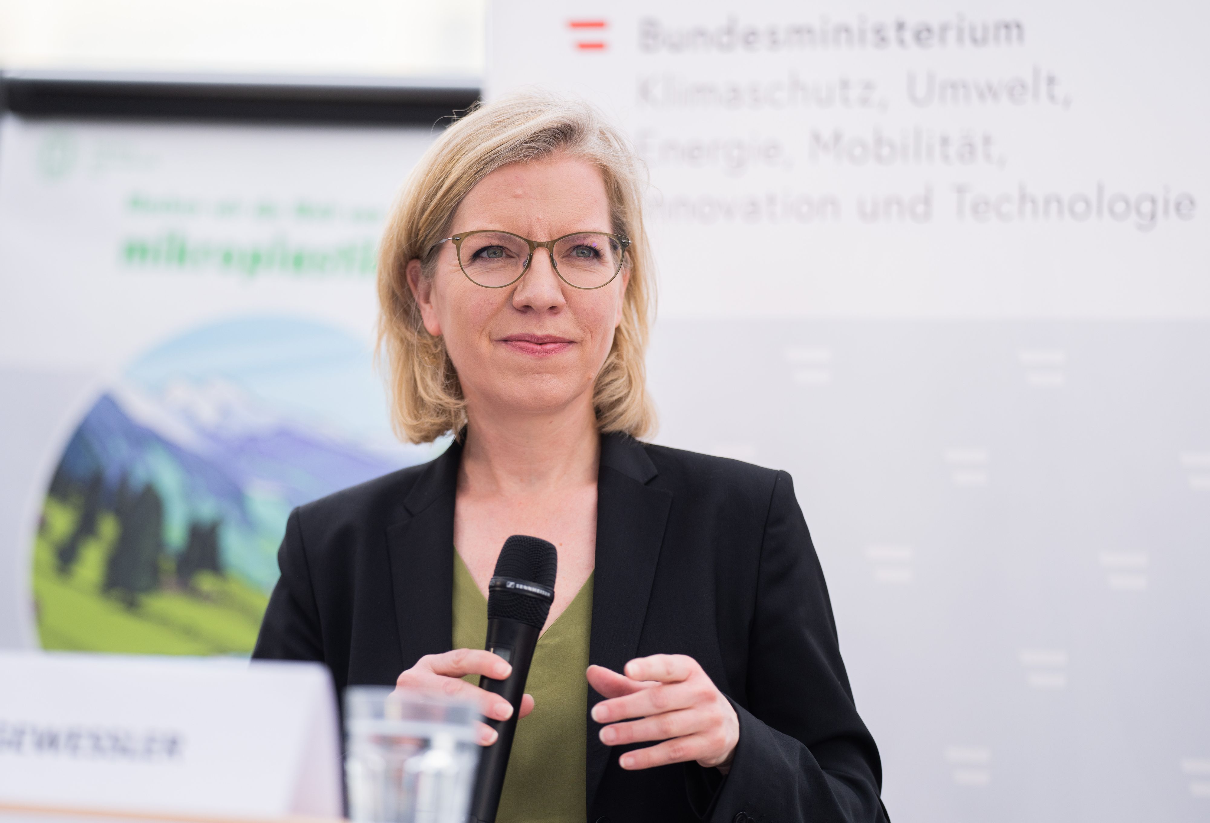 Klimaschutzministerin Leonore Gewessler (Grüne).
