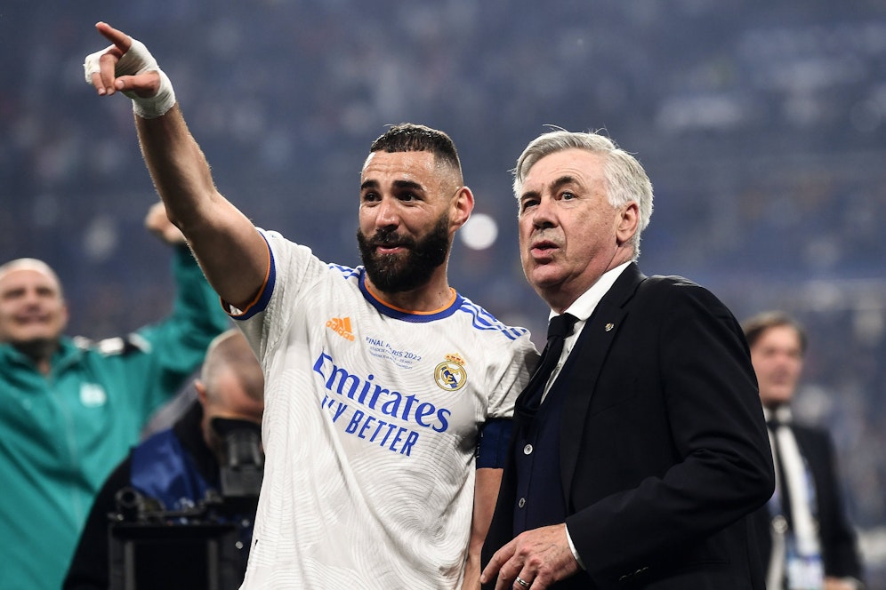 Benzema und Ancelotti erhielten die Auszeichnung in Istanbul. 