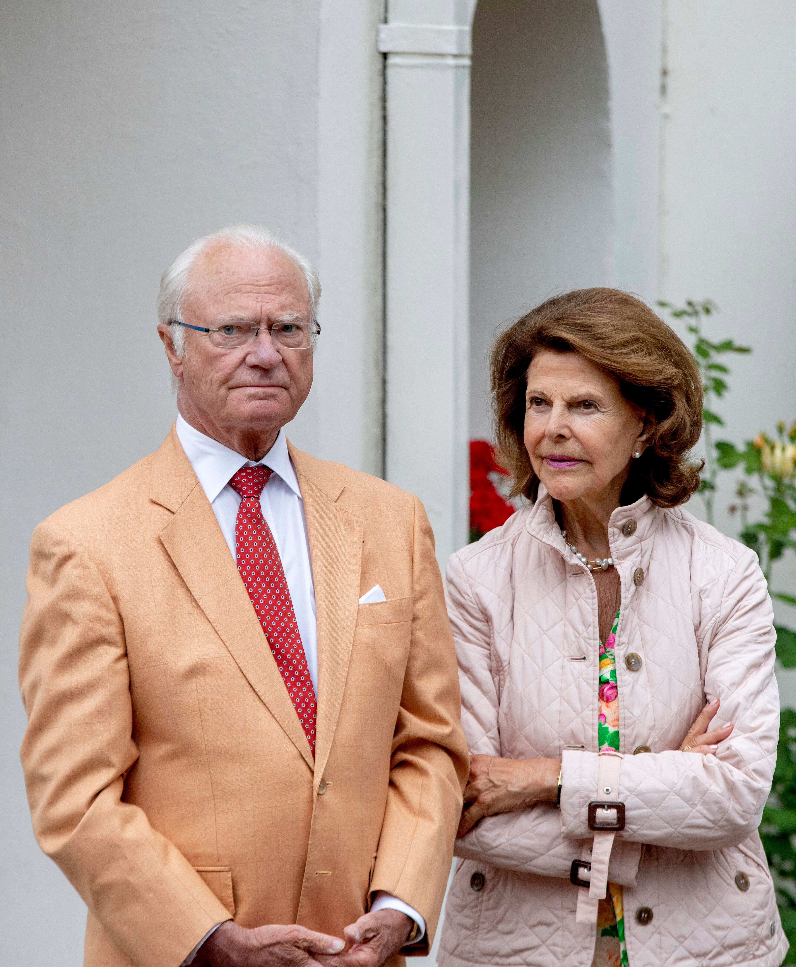 Das schwedische Königspaar Carl Gustaf und Silvia.
