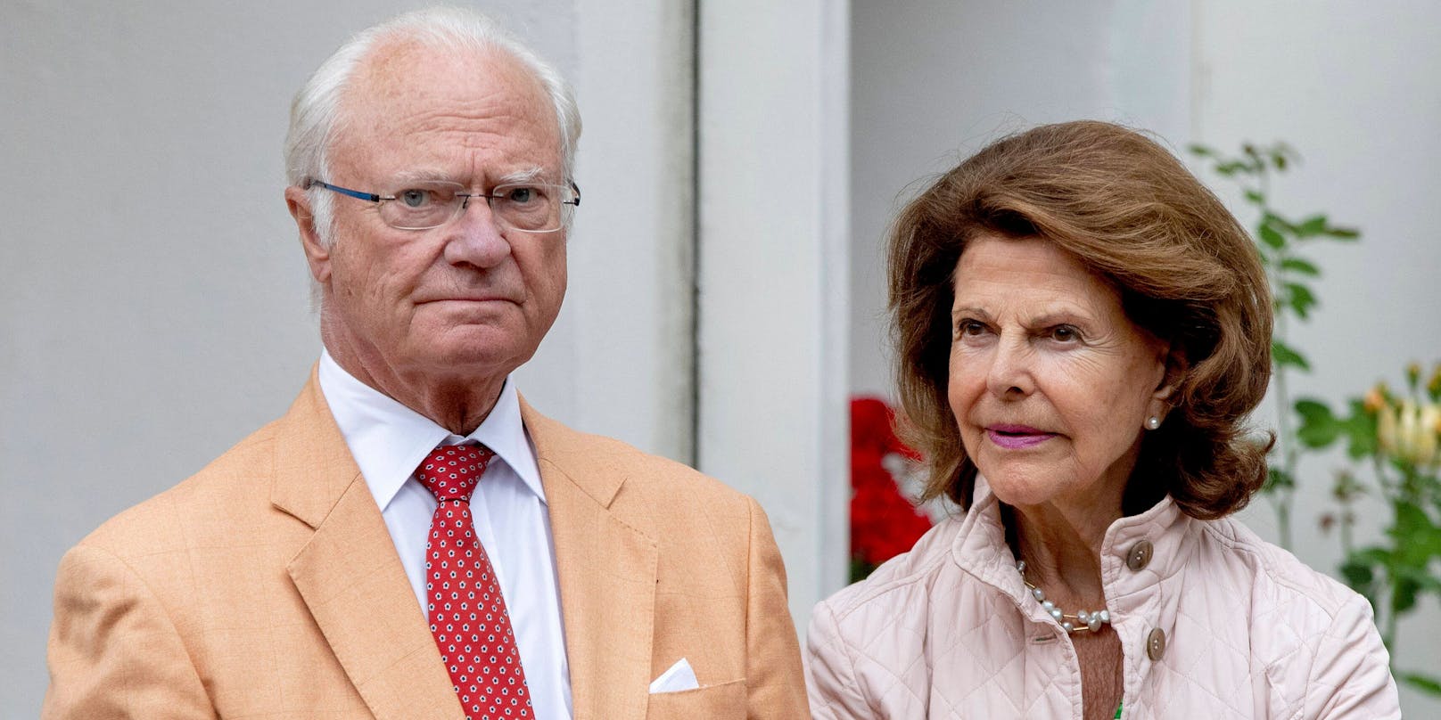 Das schwedische Königspaar Carl Gustaf und Silvia.