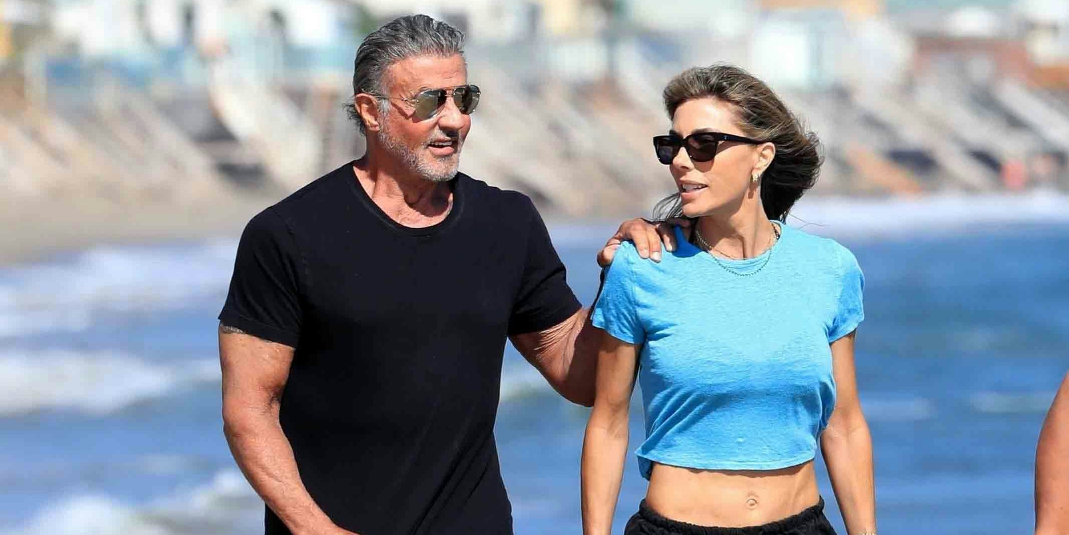 Sylvester Stallone und seine Frau Jennifer Flavin