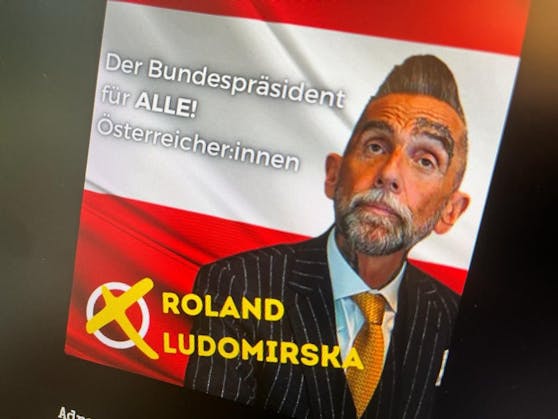 Crazy-Cheese-Chef Roland Ludomirska  will Bundespräsident werden