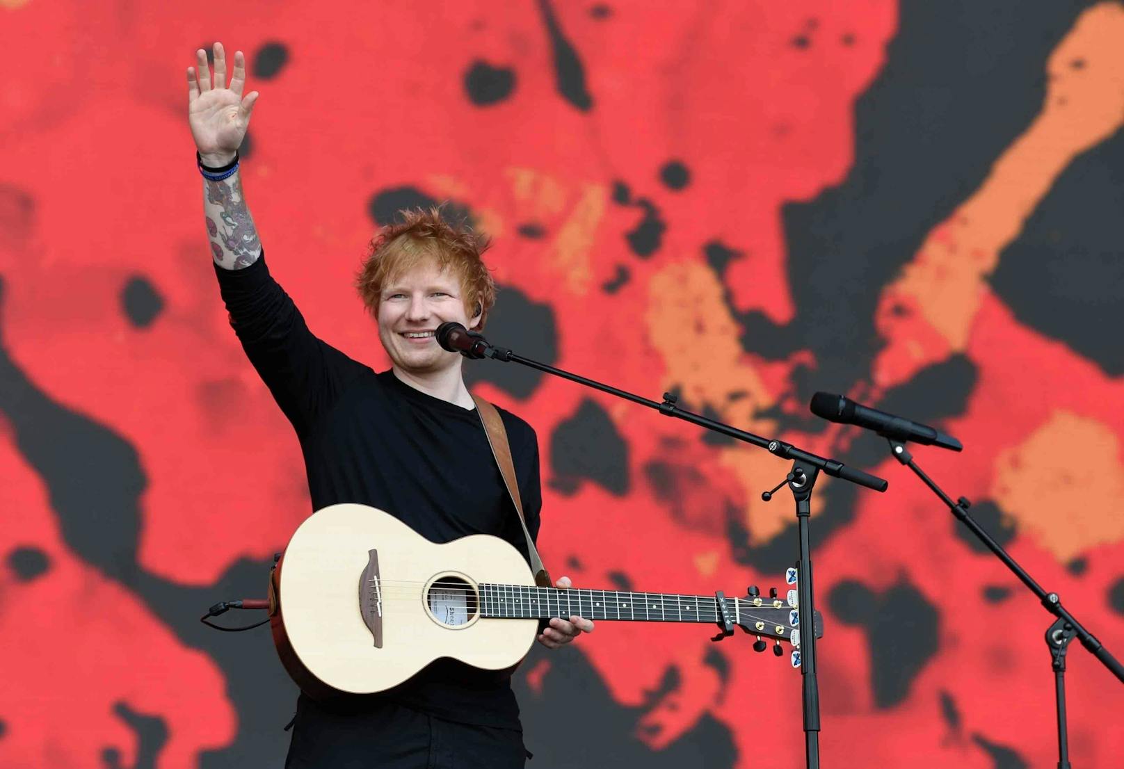 Ed Sheeran spielte am 25. und 26. August in Warschau vor insgesamt 156.000 Menschen 