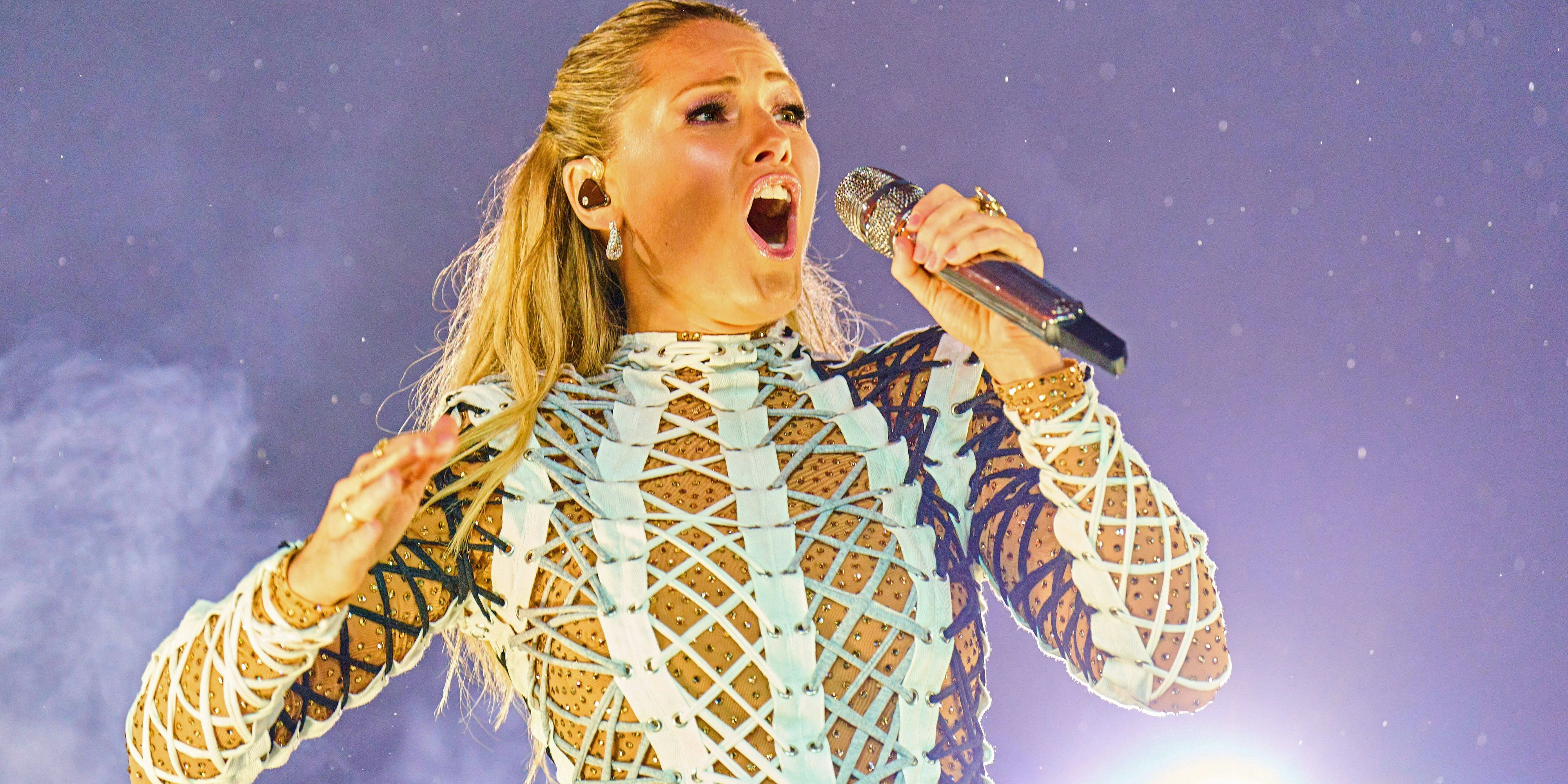 Helene Fischer bei ihrem München-Konzert.