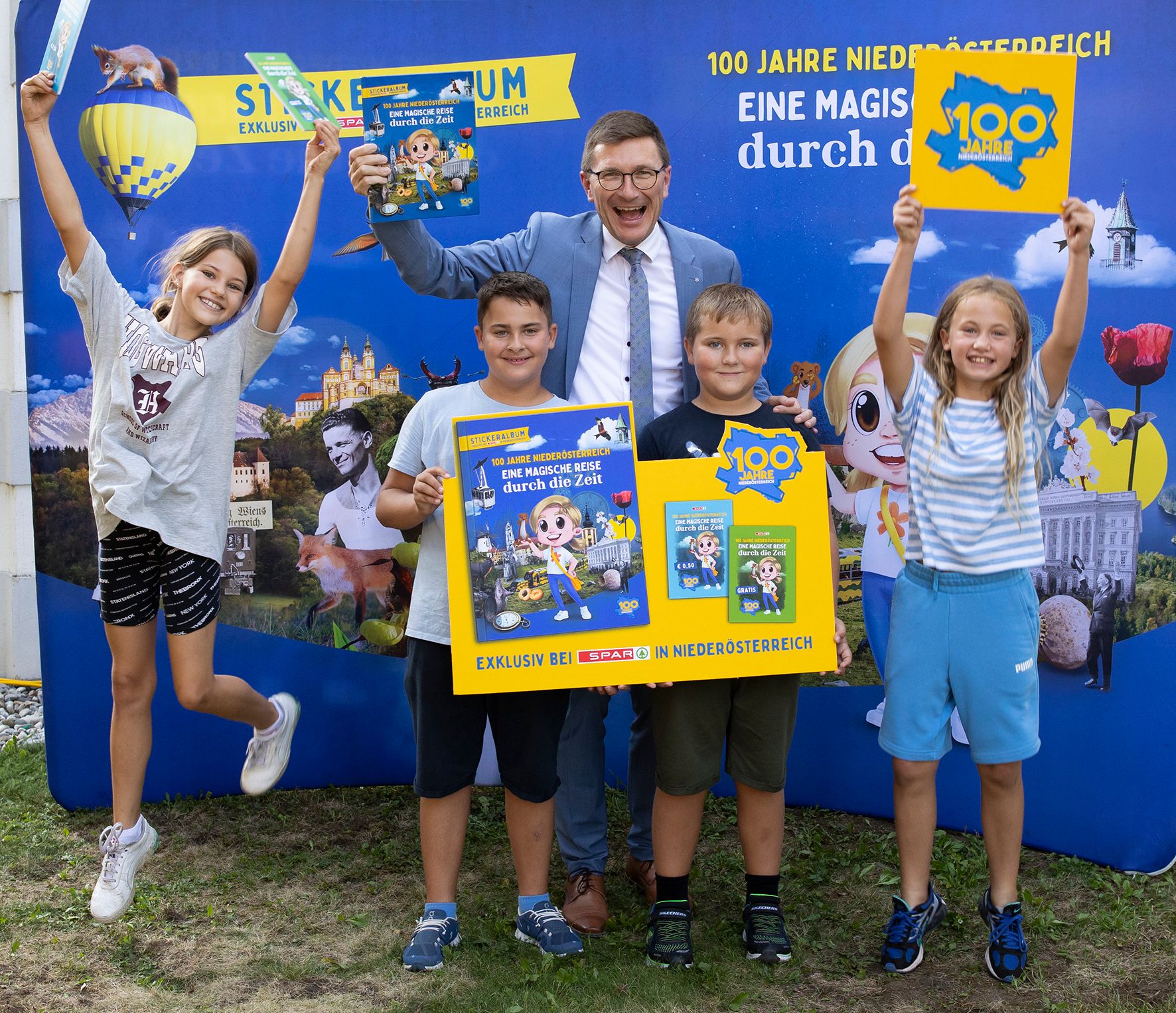 SPAR Stickeralbum: Ab sofort exklusiv bei SPAR in Niederösterreich.