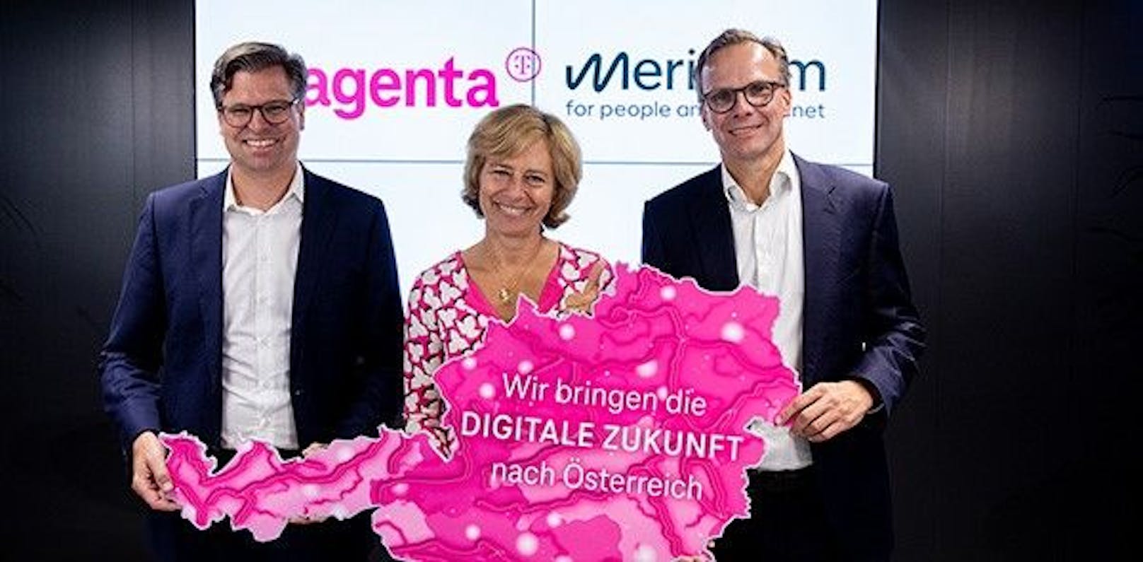 Magenta Telekom und Meridiam gründen Joint Venture für größte private Glasfaser-Partnerschaft Österreichs.