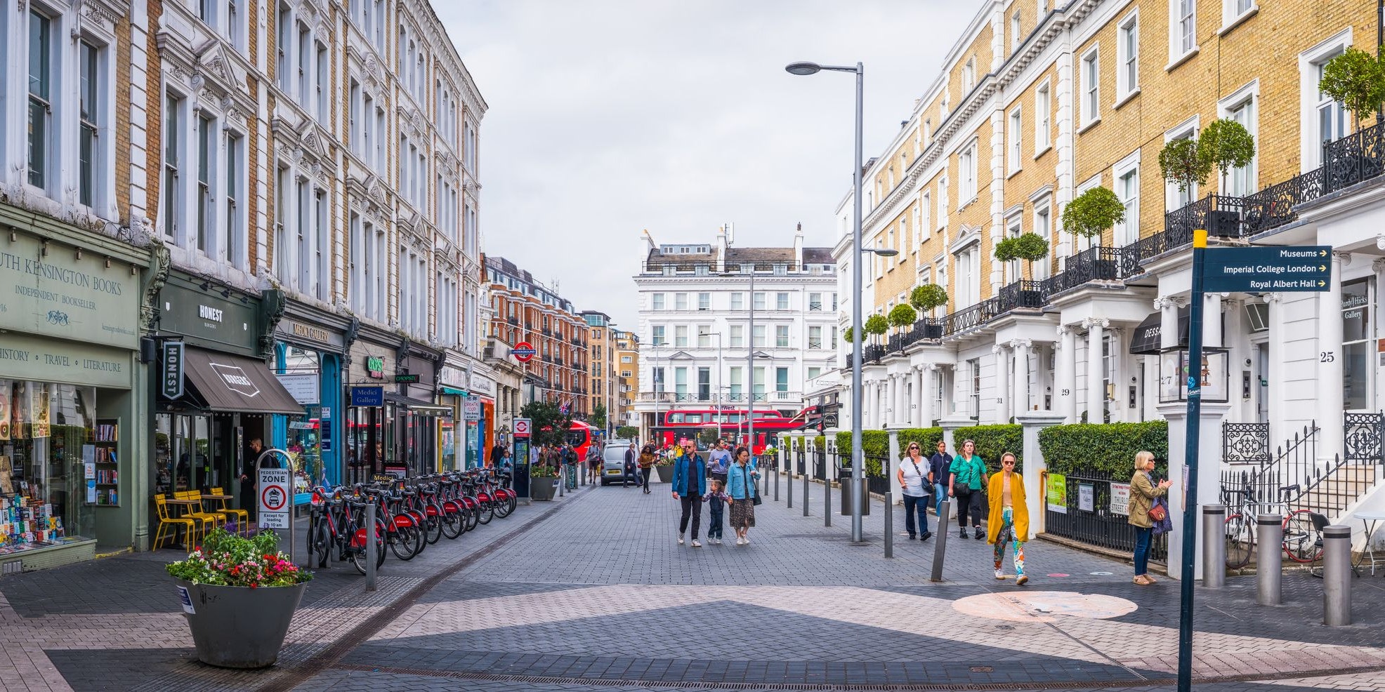 Auch die Rettungsautos müssen in South Kensington künftig einen Umweg nehmen.