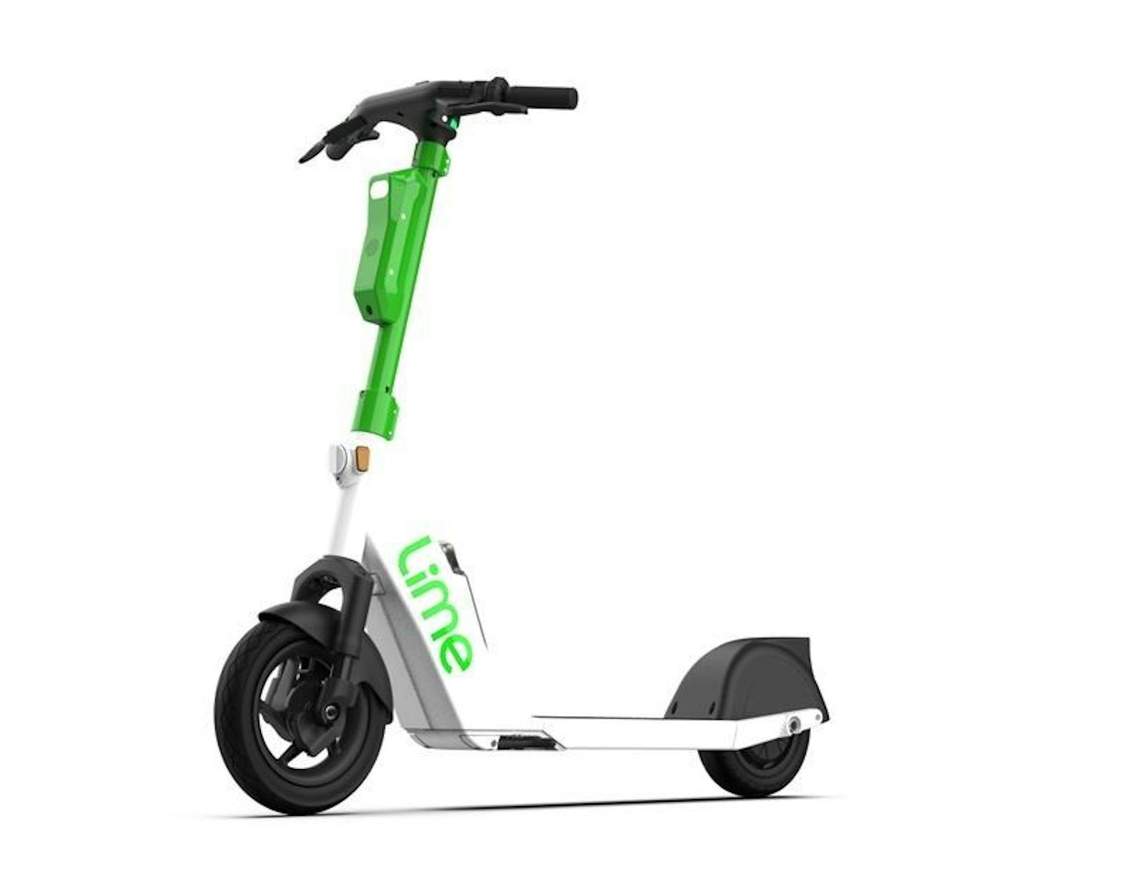 Müssen deutlich seltener geladen werden: die Lime Gen4 E-Scooter.