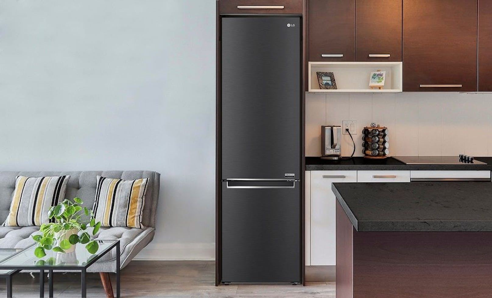 Neue LG Kühl-Gefrierkombination toppt Energieverbrauch vergleichbarer Klasse "A"-Geräte um zehn Prozent.
