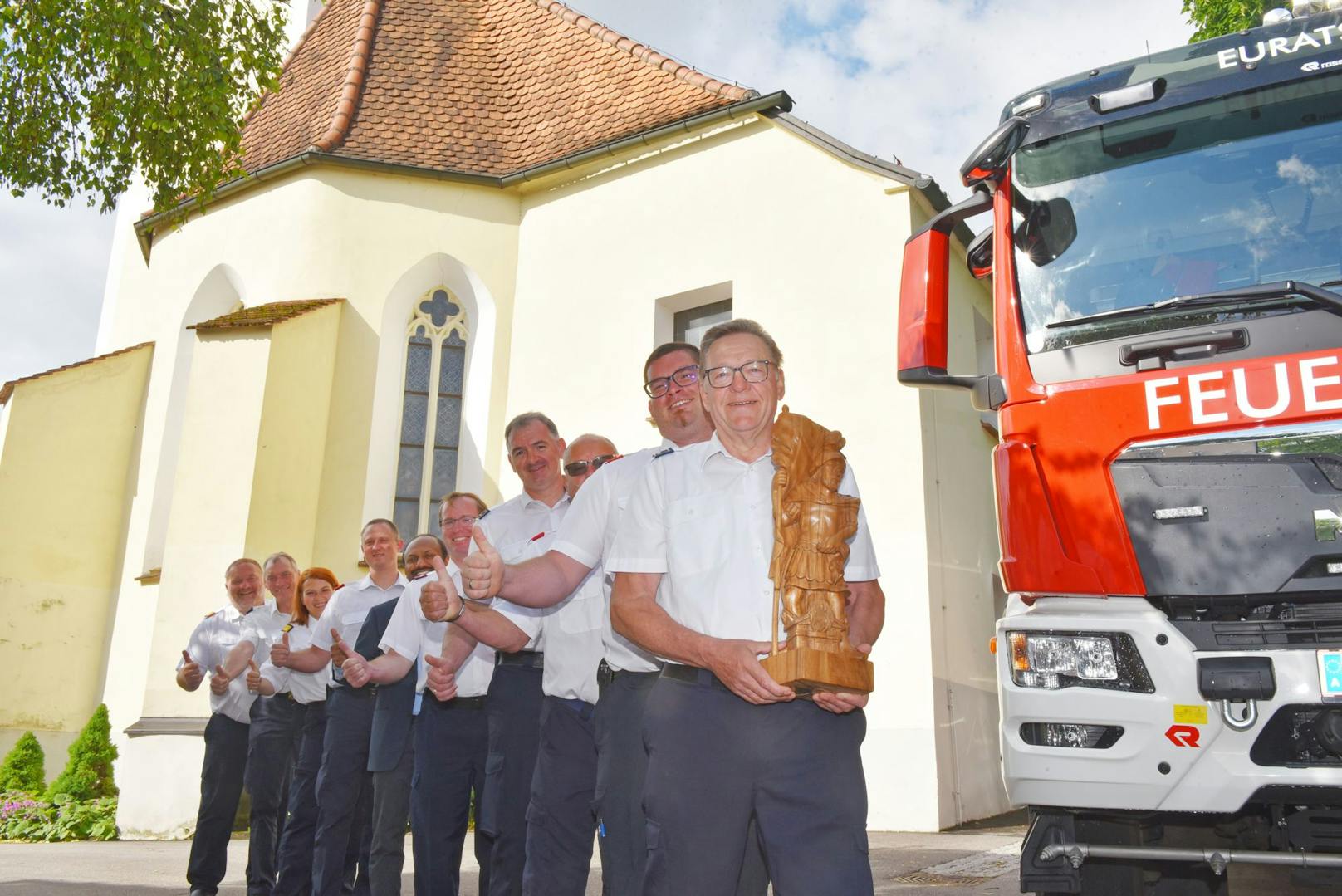 Floriani-Wallfahrt: Heuer trägt die FF Euratsfeld (Bezirk Amstetten) die Veranstaltung am Samstag, 3. September, aus.