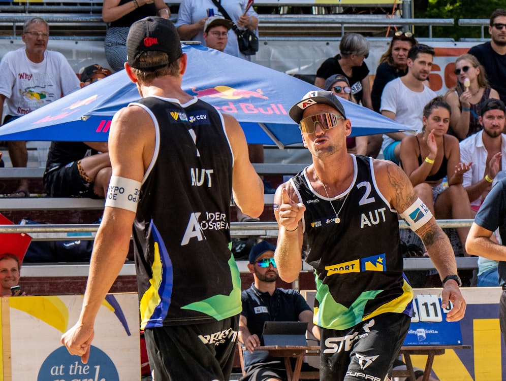 Hörl/Horst bei ihrem Auftritt am Freitag.