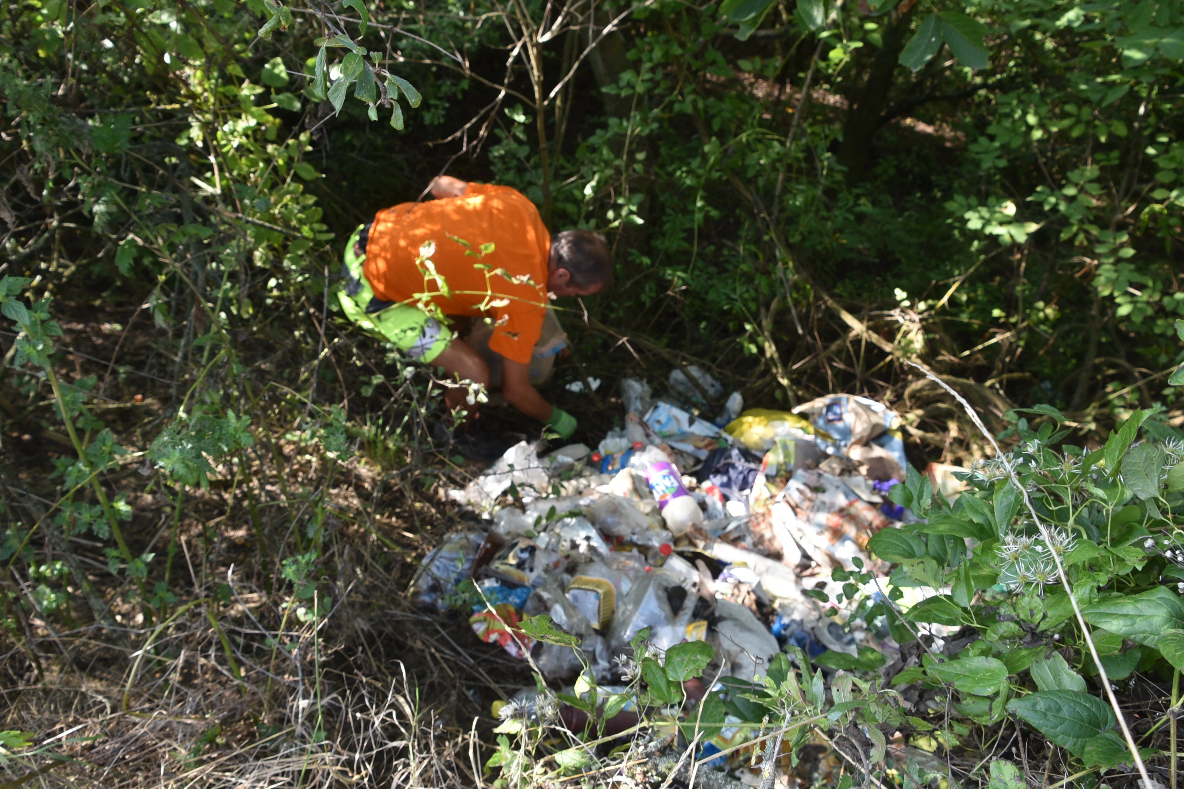 Illegale Müllablage