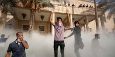 Video zeigt wie Regierungspalast in Irak gestürmt wird