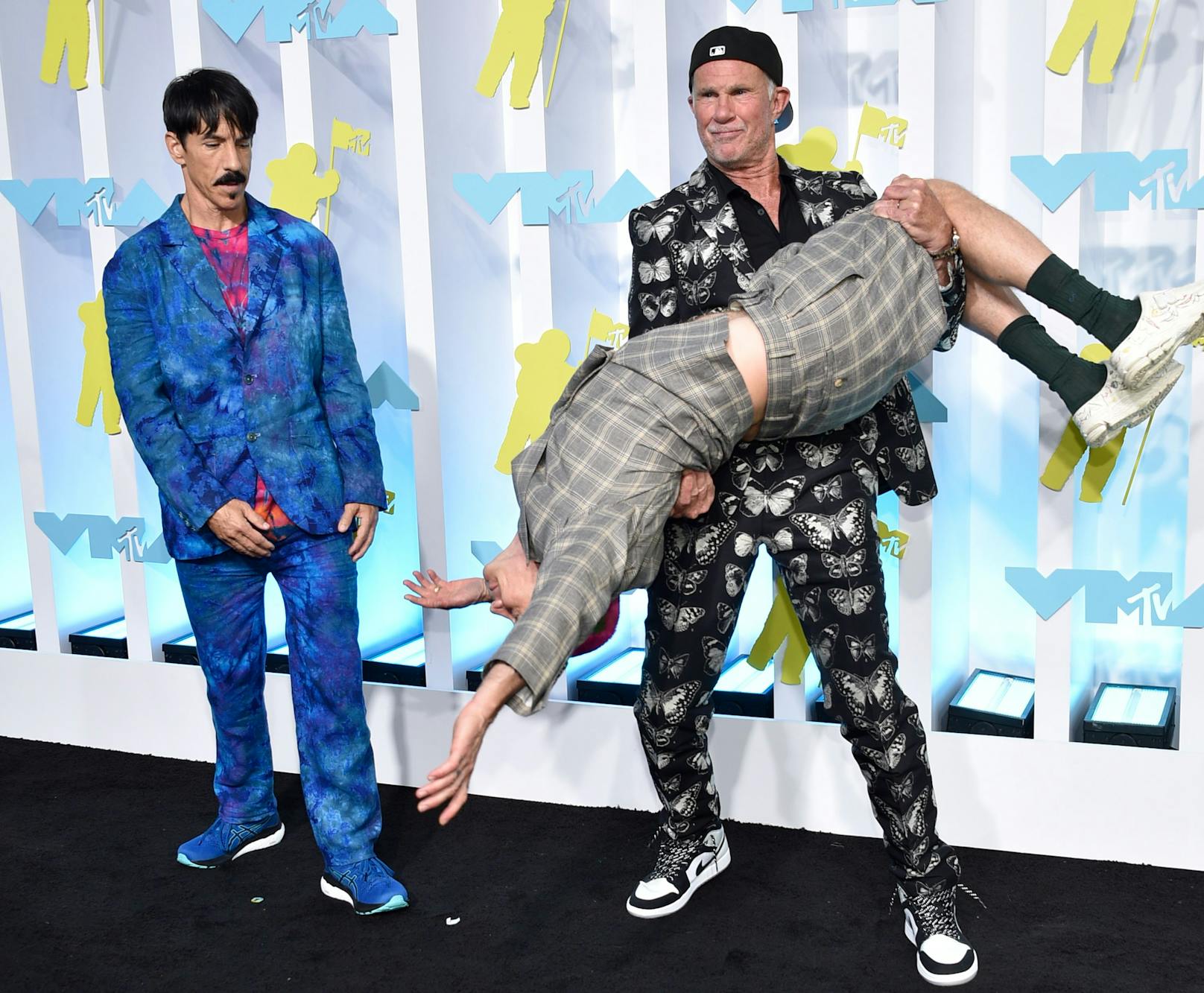 Anthony Kiedis, Flea und Chad Smith von den <strong>Red Hot Chili Peppers</strong>