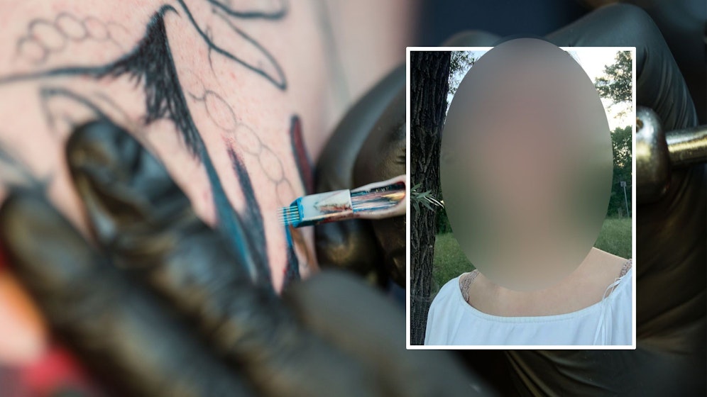 Mit den 500 Euro gönnt Maria sich ihr drittes Tattoo.