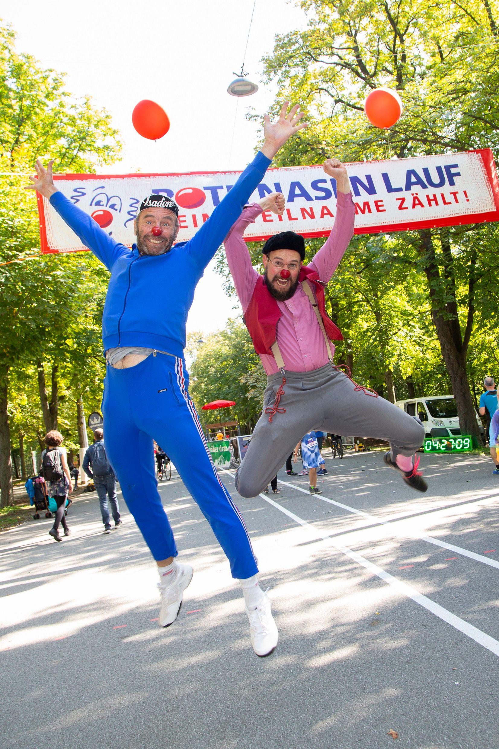 "Lachen erwünscht!" Nach zwei Jahren Pause sind die ROTE NASEN wieder am Start.