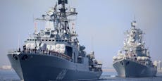 Russische Kriegsschiffe vor irischer Küste gesichtet