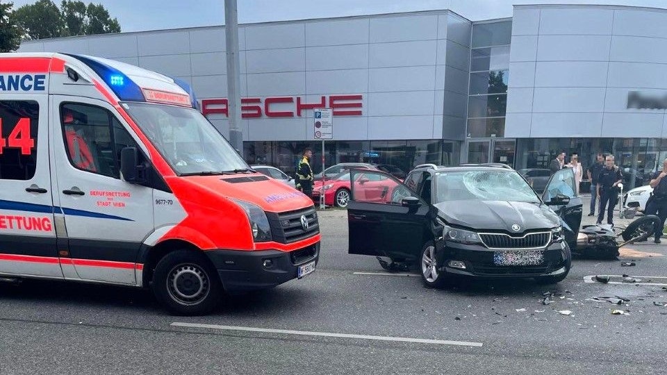 Am Dienstagmorgen (30.08.2022) ereignete sich in Floridsdorf ein schwerer Verkehrsunfall.