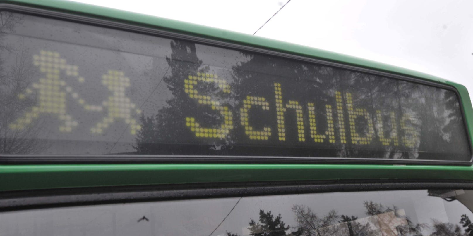 Die Lenkerin des Schulbusses blieb unverletzt (Symbolfoto).