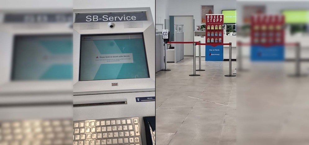 In den Bawag-Filialen kommt es derzeit zu technischen Problemen.