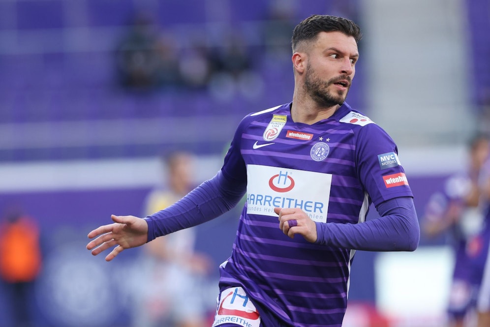 Marco Djuricin nimmt Abschied von der Austria. 